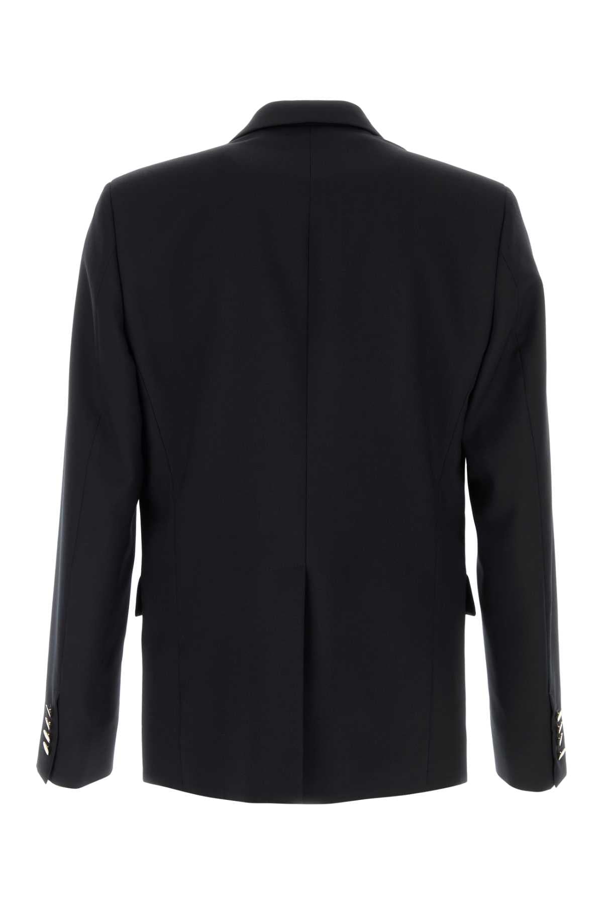 Gucci Men Midnight Blue Wool Blazer GUCCI