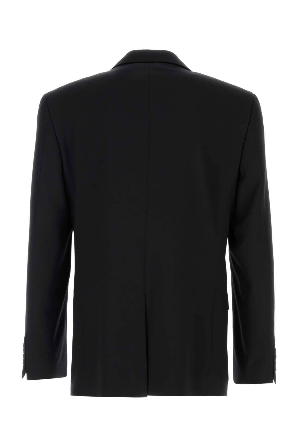 Balenciaga Men Black Wool Blazer BALENCIAGA