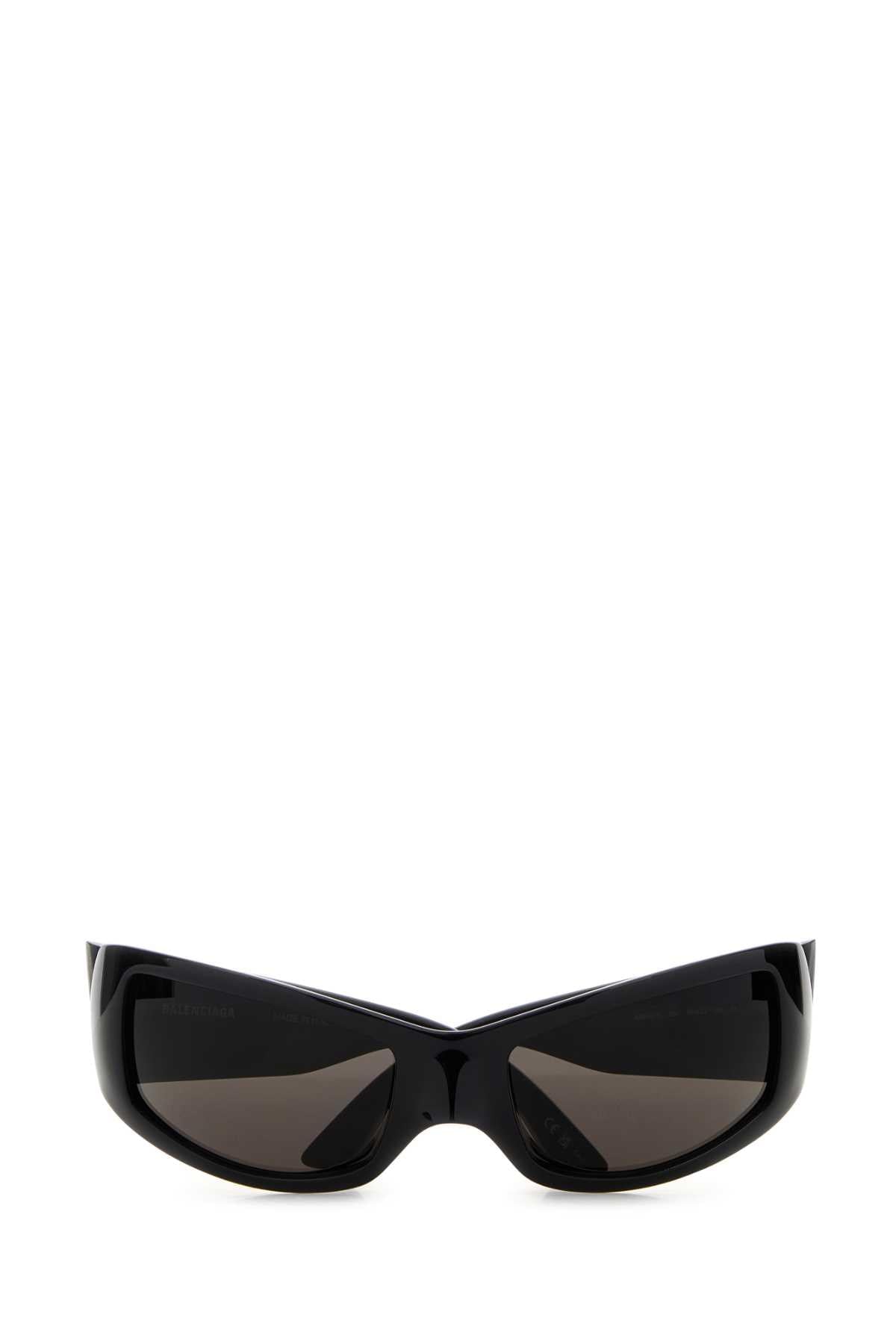 Balenciaga Men Black Acetate Sunglasses BALENCIAGA