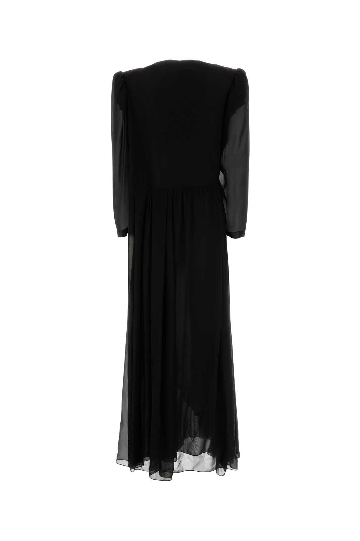 Balenciaga Women Black Crepe Dress BALENCIAGA