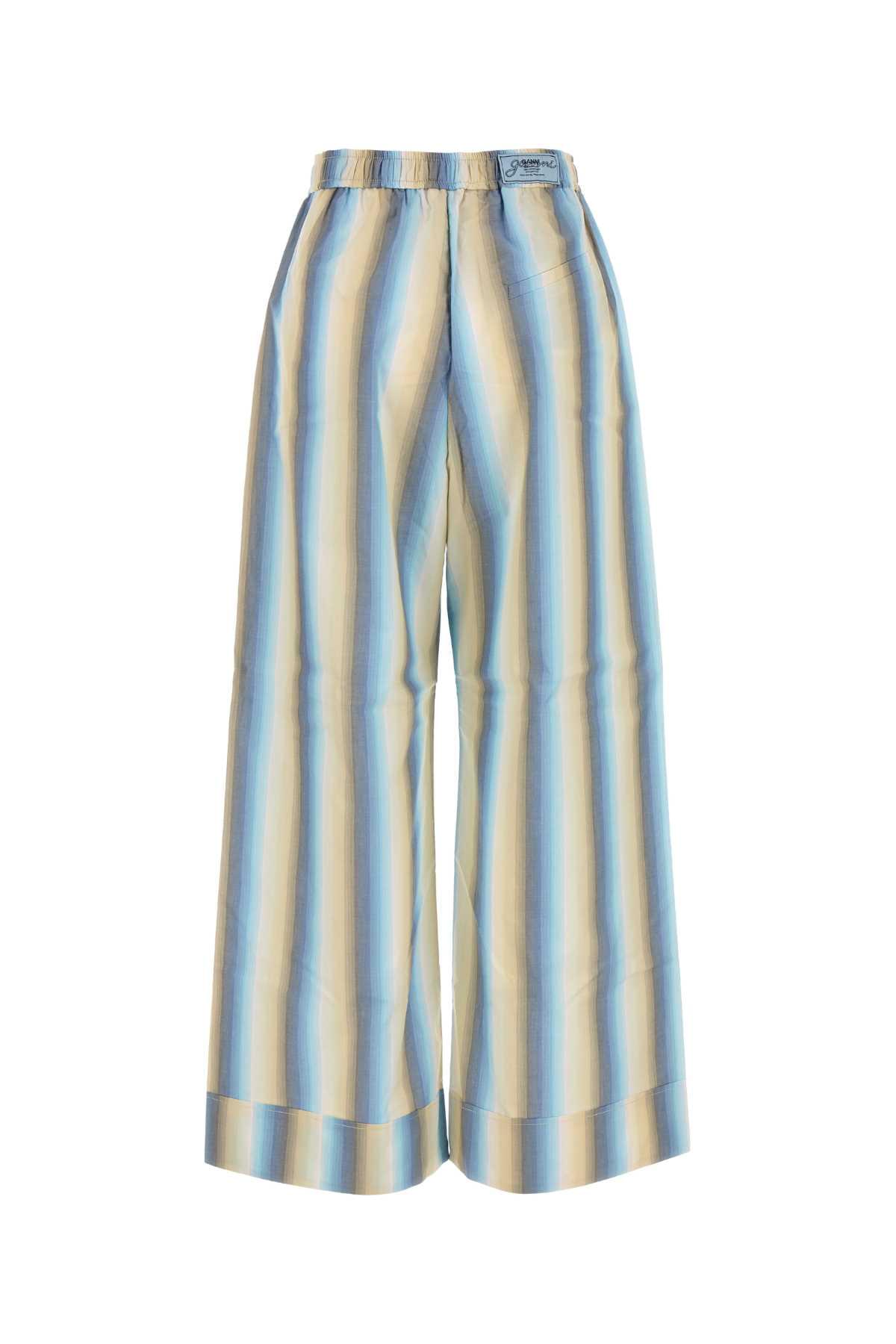 Ganni Women Embroidered Cotton Pyjama Pant GANNI