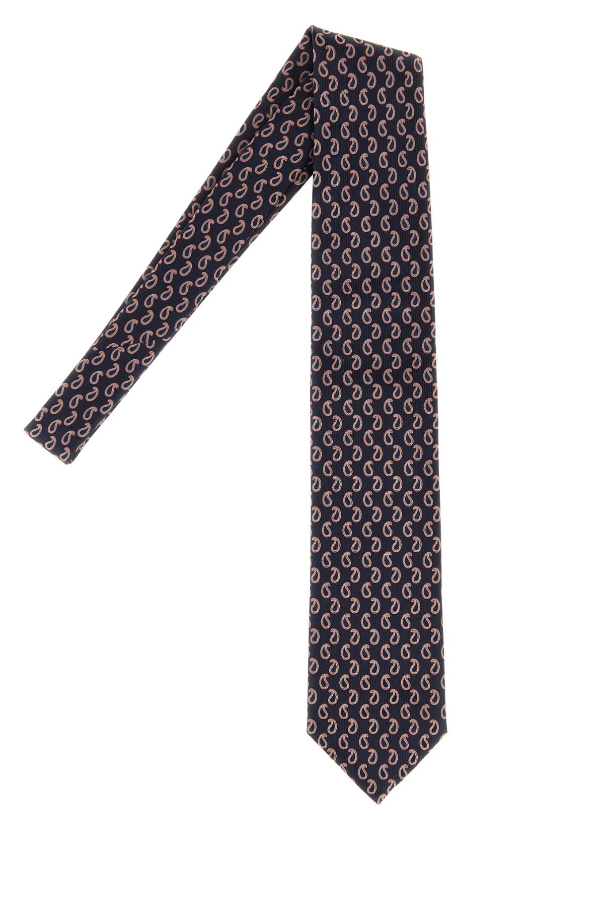 Brioni Men Embroidered Silk Tie BRIONI