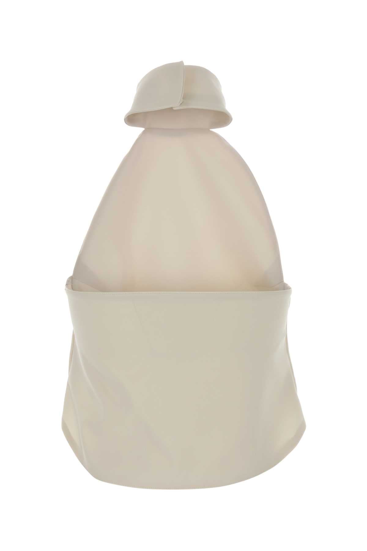 Courreges Women White Crepe Eclipse Top COURREGES