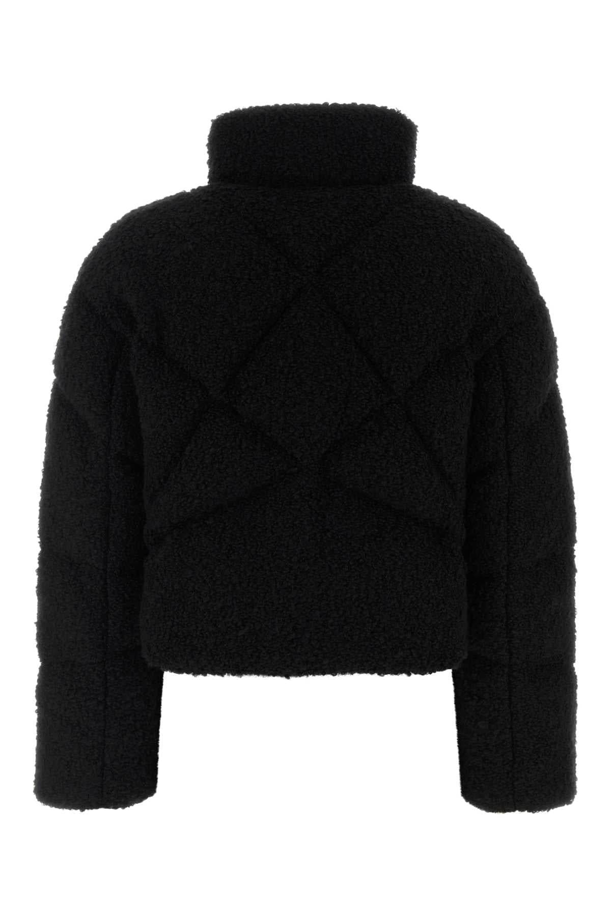Khrisjoy Women Black Teddy Daisy Down Jacket KHRISJOY