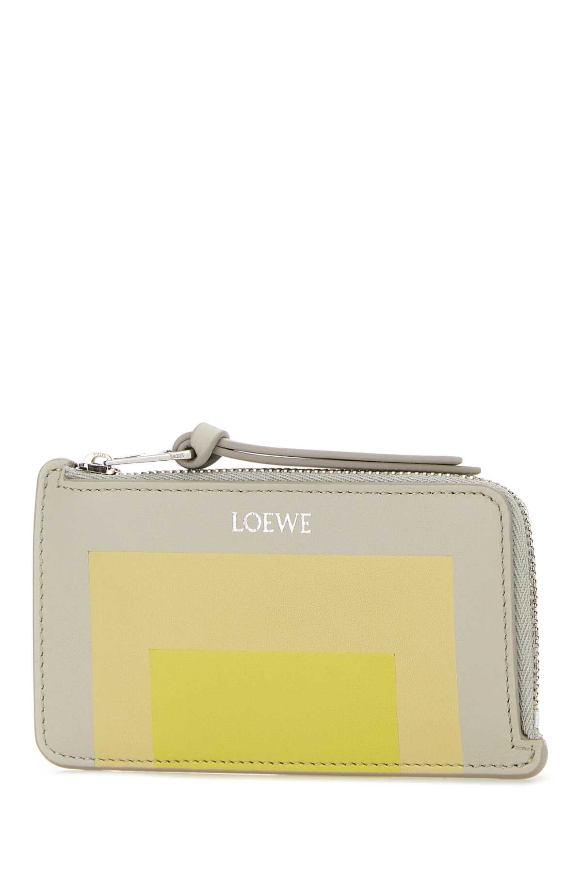 Loewe Women Multicolor Nappa Leather Loewe X Josef And Anni Albers Card Holder LOEWE