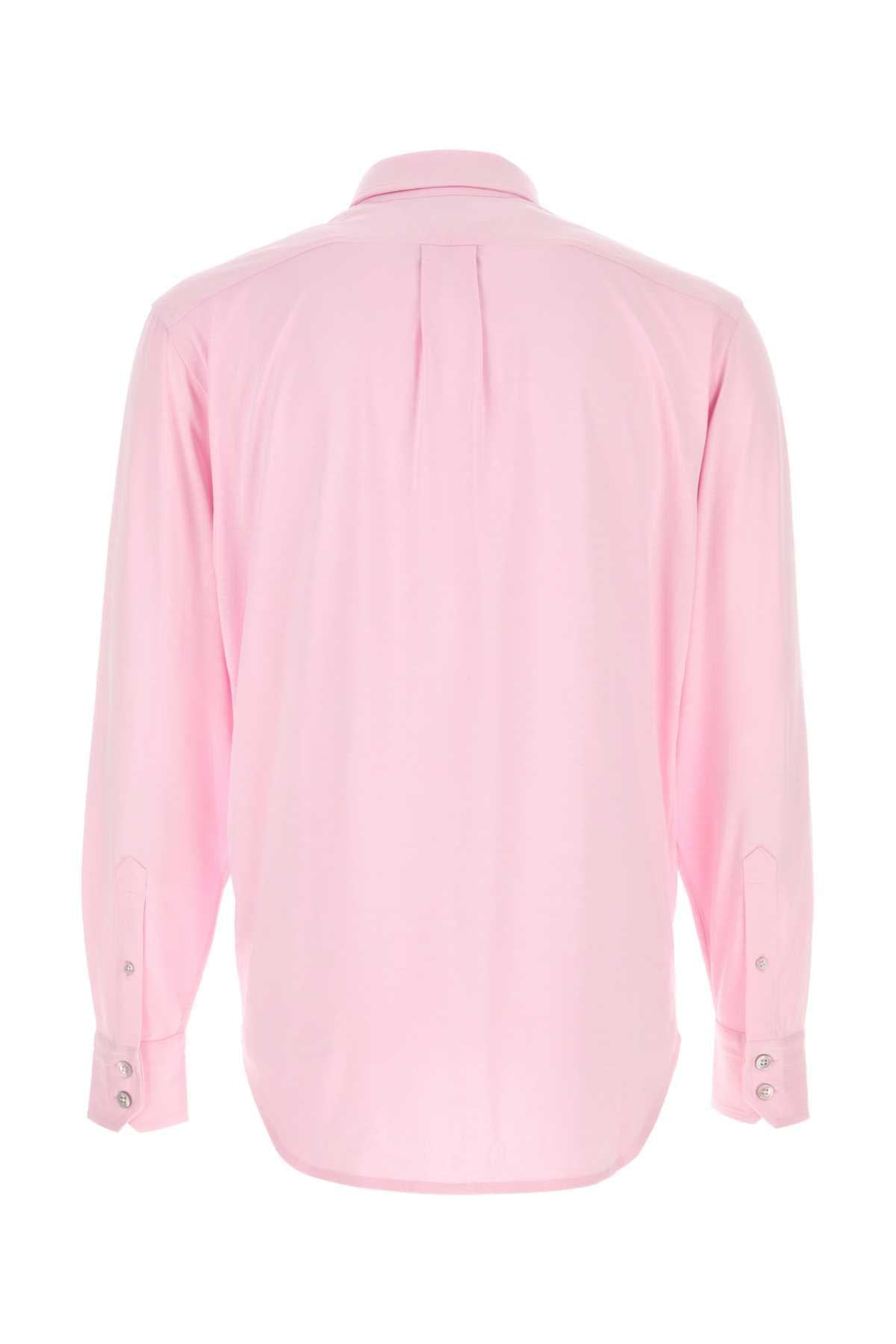 Tom Ford Men Pink Silk Blend Shirt TOM FORD