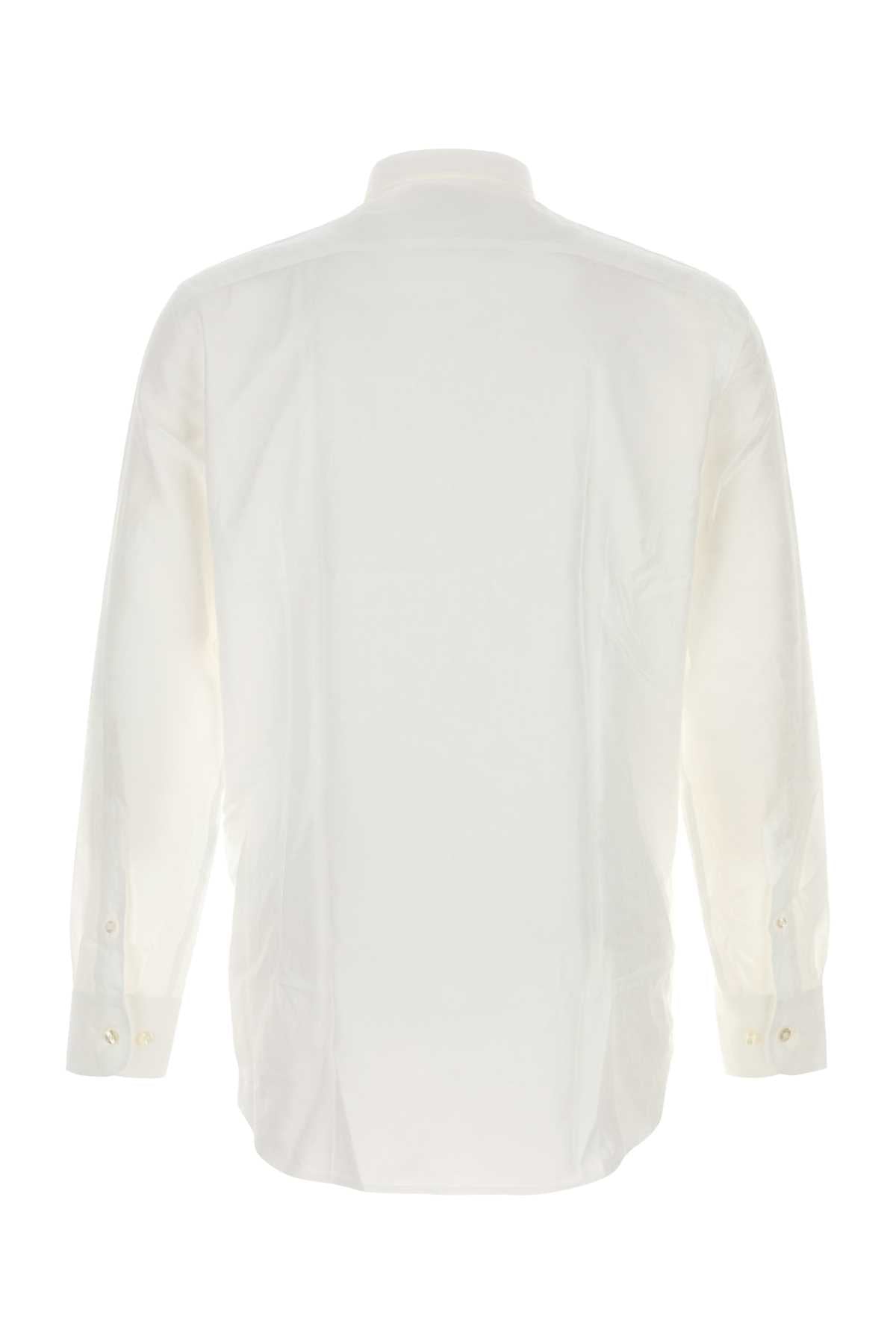 Etro Men White Jacquard Shirt ETRO