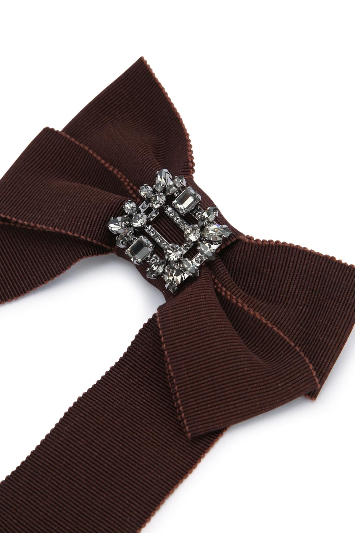 Roger Vivier Women Rv Broche Hairclip Ribbon ROGER VIVIER