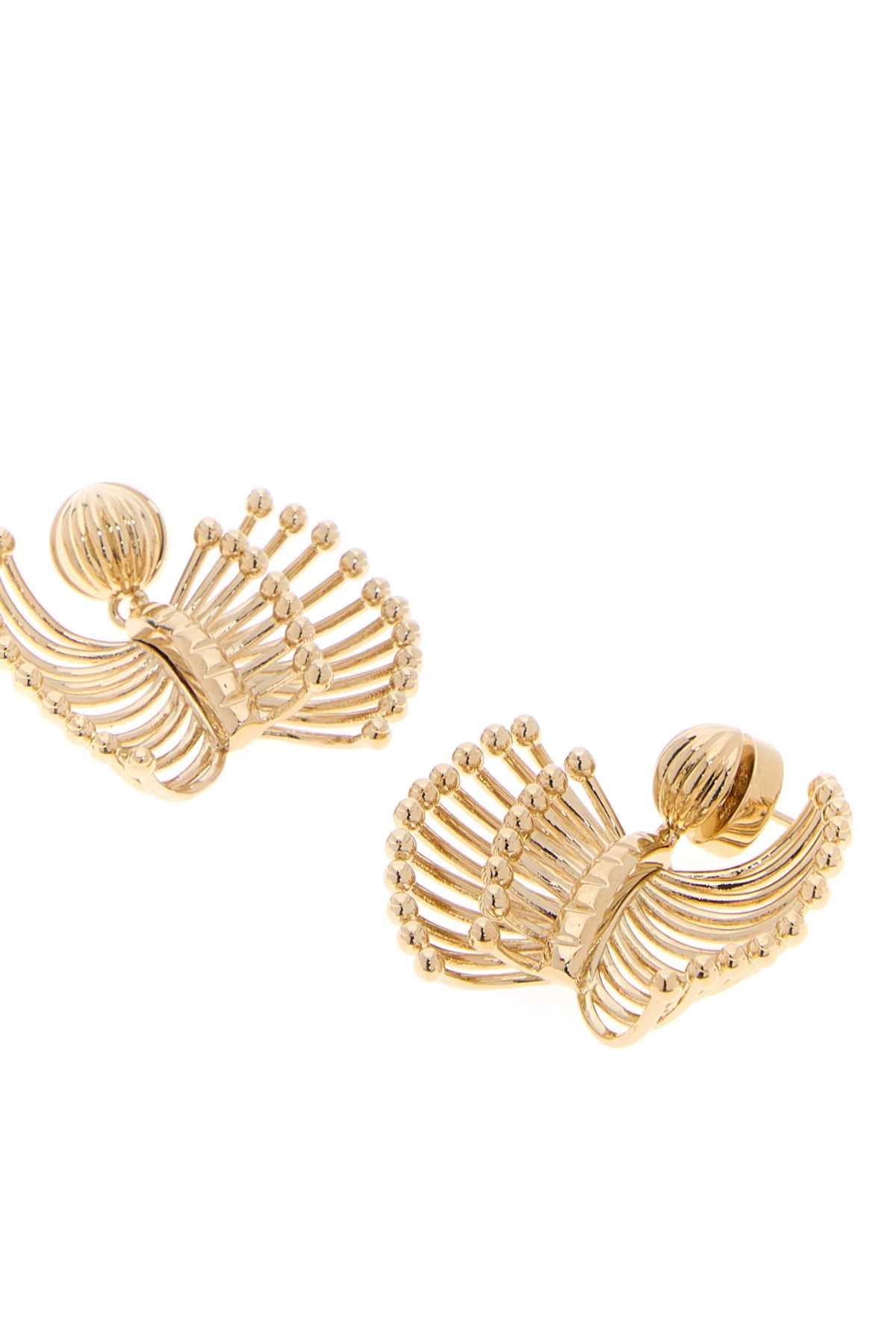 Miu Miu Women Gold Metal Earrings MIU MIU