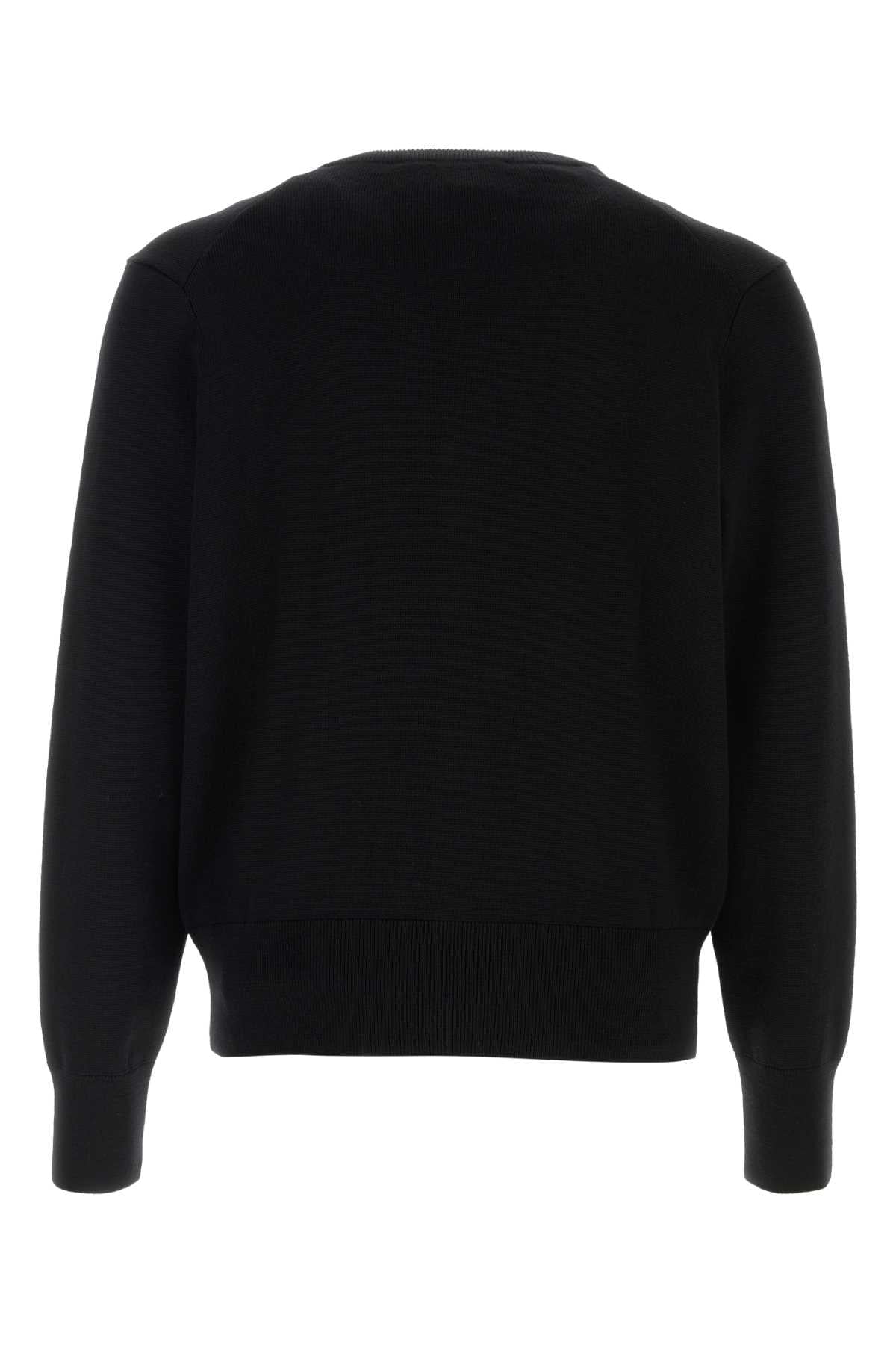 Ami Men Black Wool Cardigan AMI PARIS