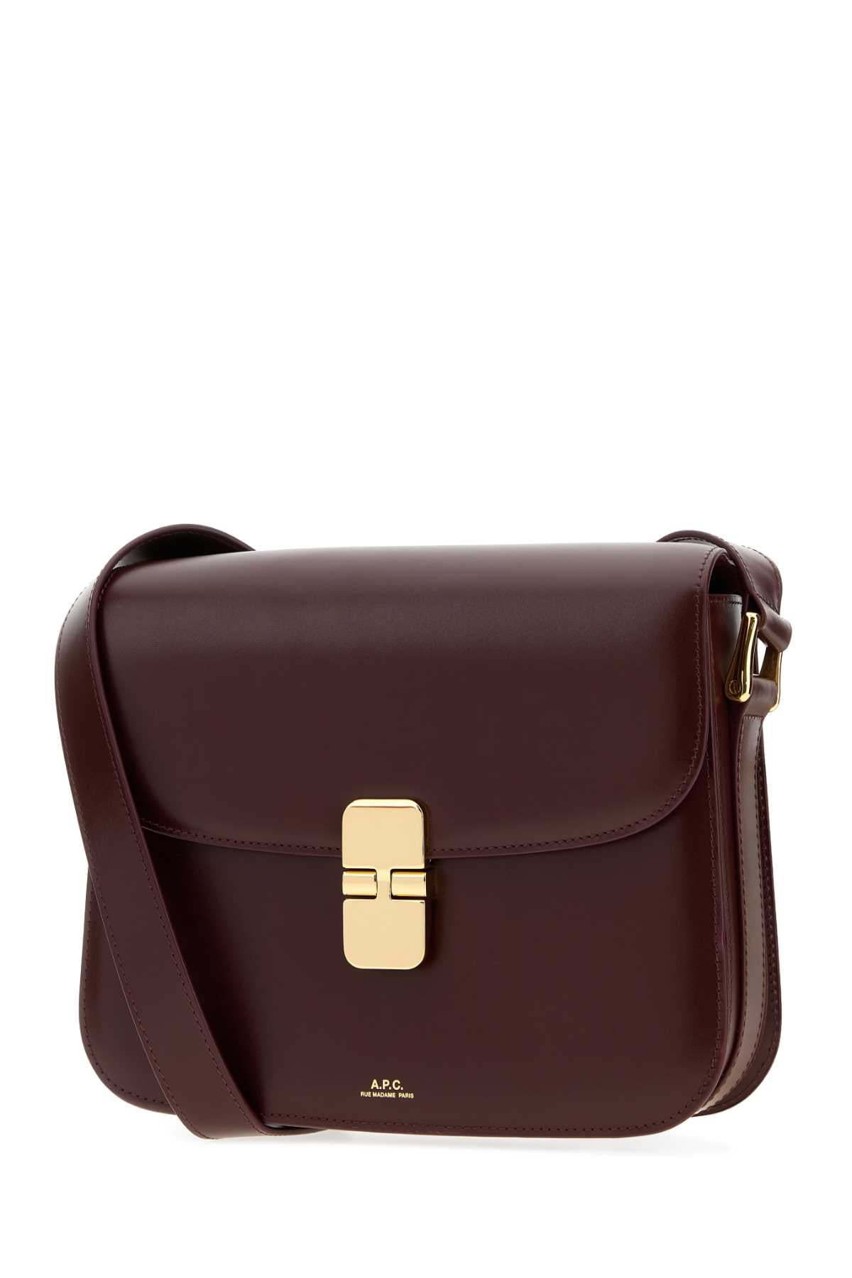 A.P.C. Women Grape Leather Grace Crossbody Bag A.P.C.
