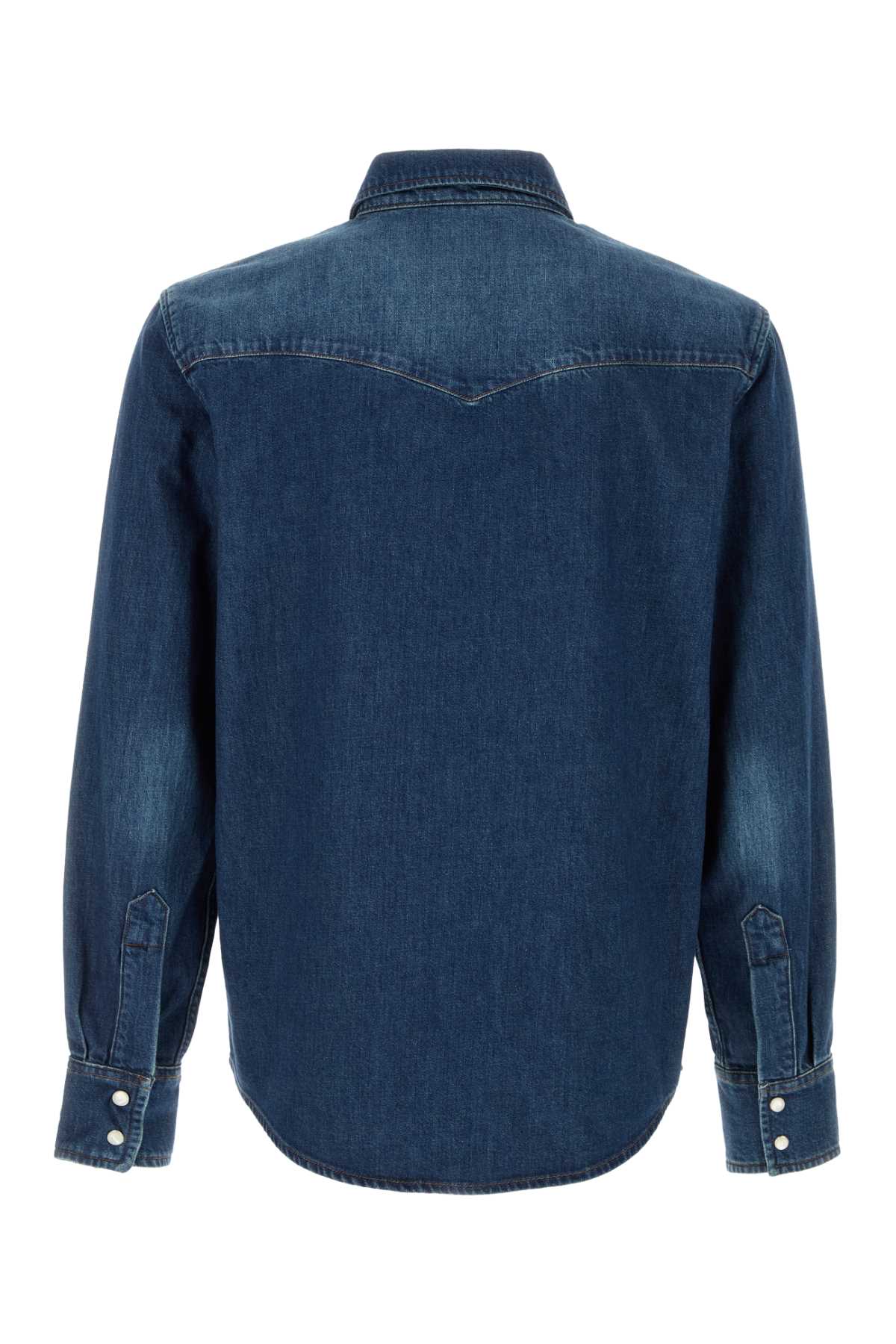 A.P.C. Men Denim Western Shirt A.P.C.