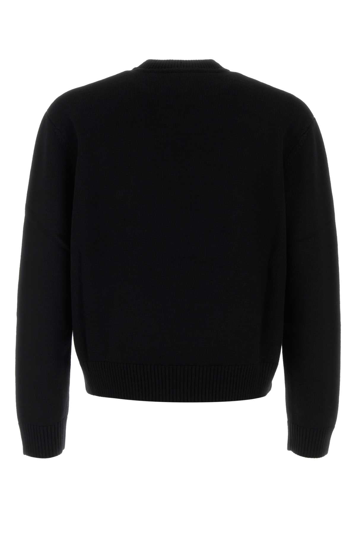 Casablanca Men Black Wool Sweater CASABLANCA