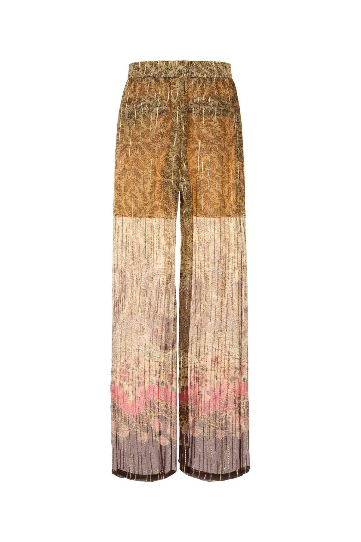 Valentino Garavani Women Printed Pekin Wide-Leg Pant VALENTINO GARAVANI