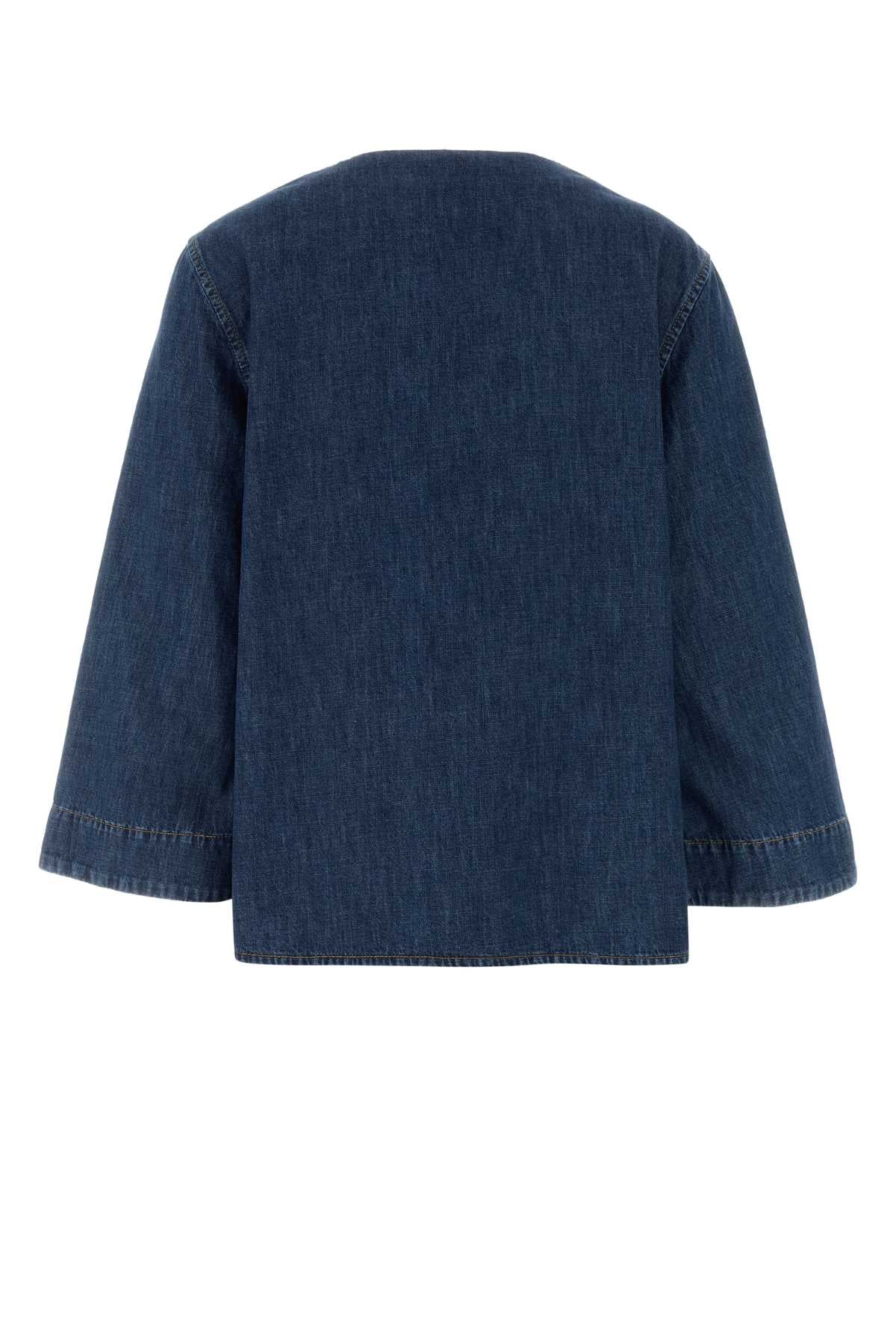 Valentino Garavani Women Denim Blouse VALENTINO GARAVANI