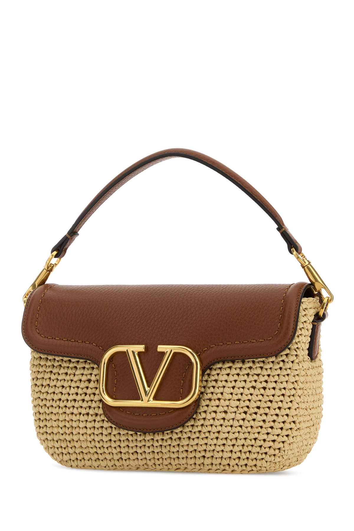 Valentino Garavani Women Raffia Alltime Shoulder Bag VALENTINO GARAVANI
