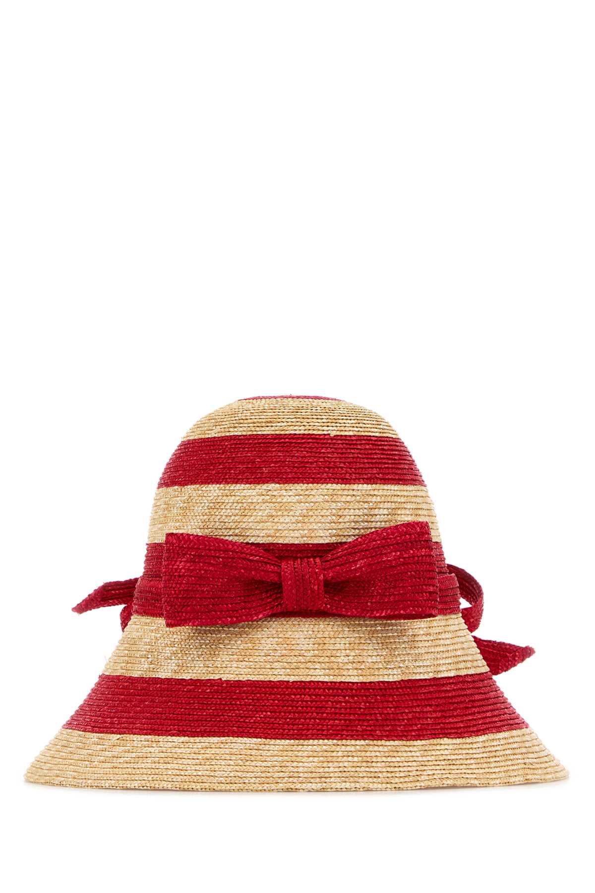 Valentino Garavani Women Embroidered Raffia Bucket Hat VALENTINO GARAVANI