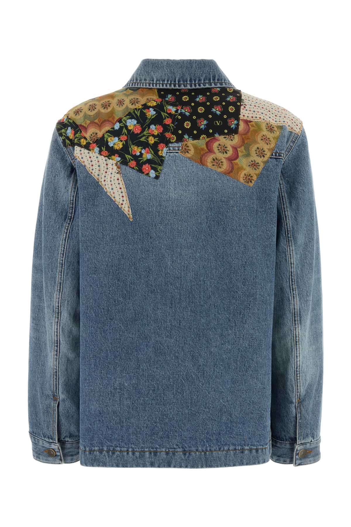 Valentino Garavani Women Denim Padded Jacket VALENTINO GARAVANI