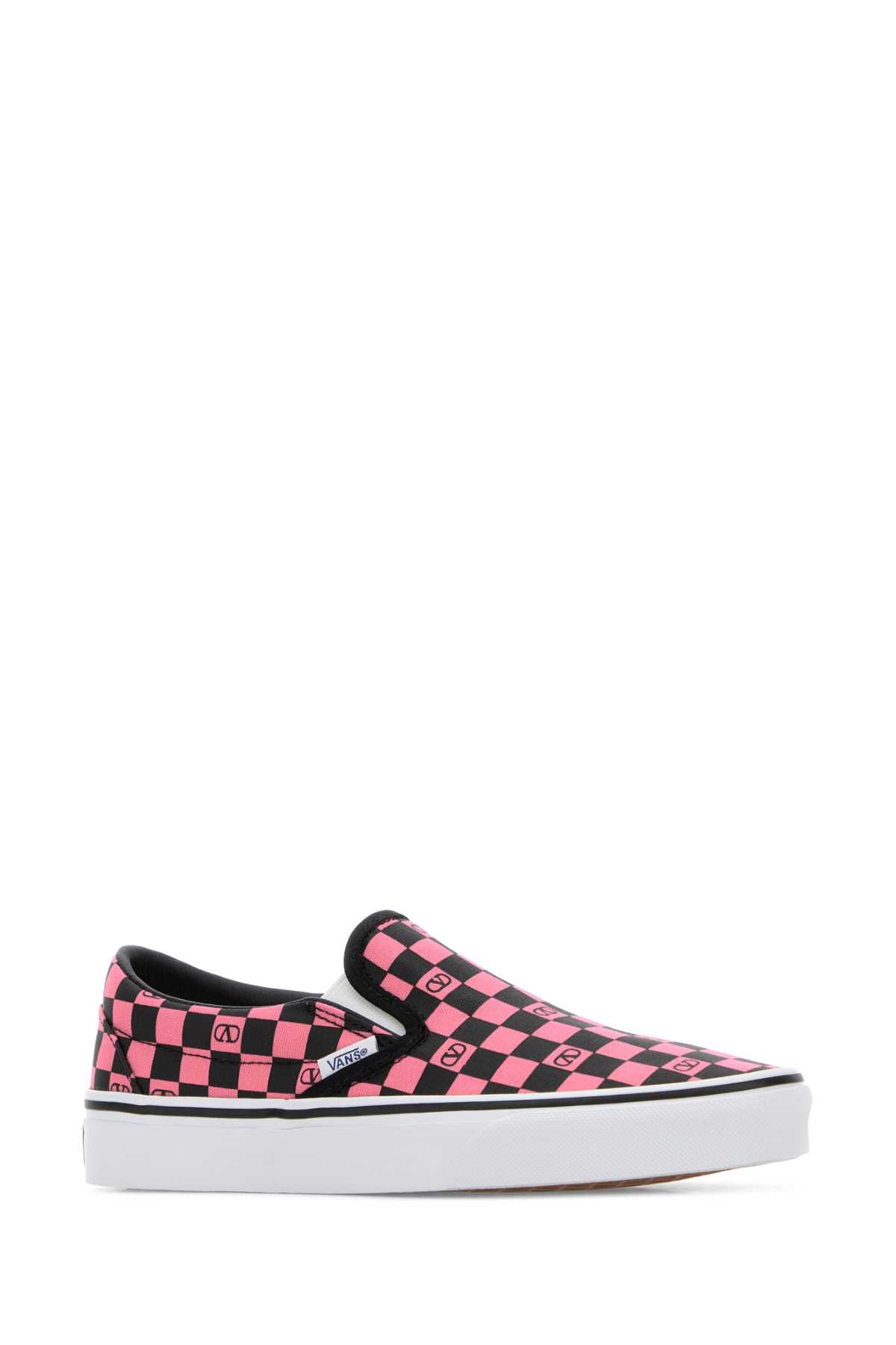 Valentino Garavani Women Printed Canvas Valentino Garavani X Vans Classic Slip-On Slip-Ons VALENTINO GARAVANI