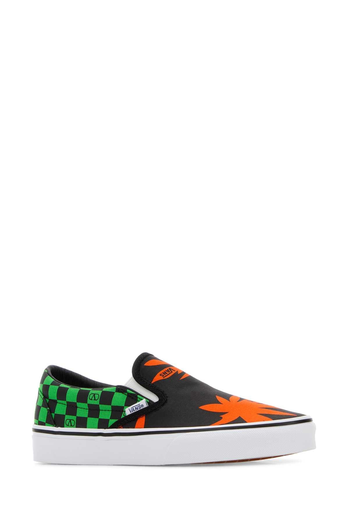 Valentino Garavani Women Printed Canvas Valentino Garavani X Vans Classic Slip-On Slip-Ons VALENTINO GARAVANI