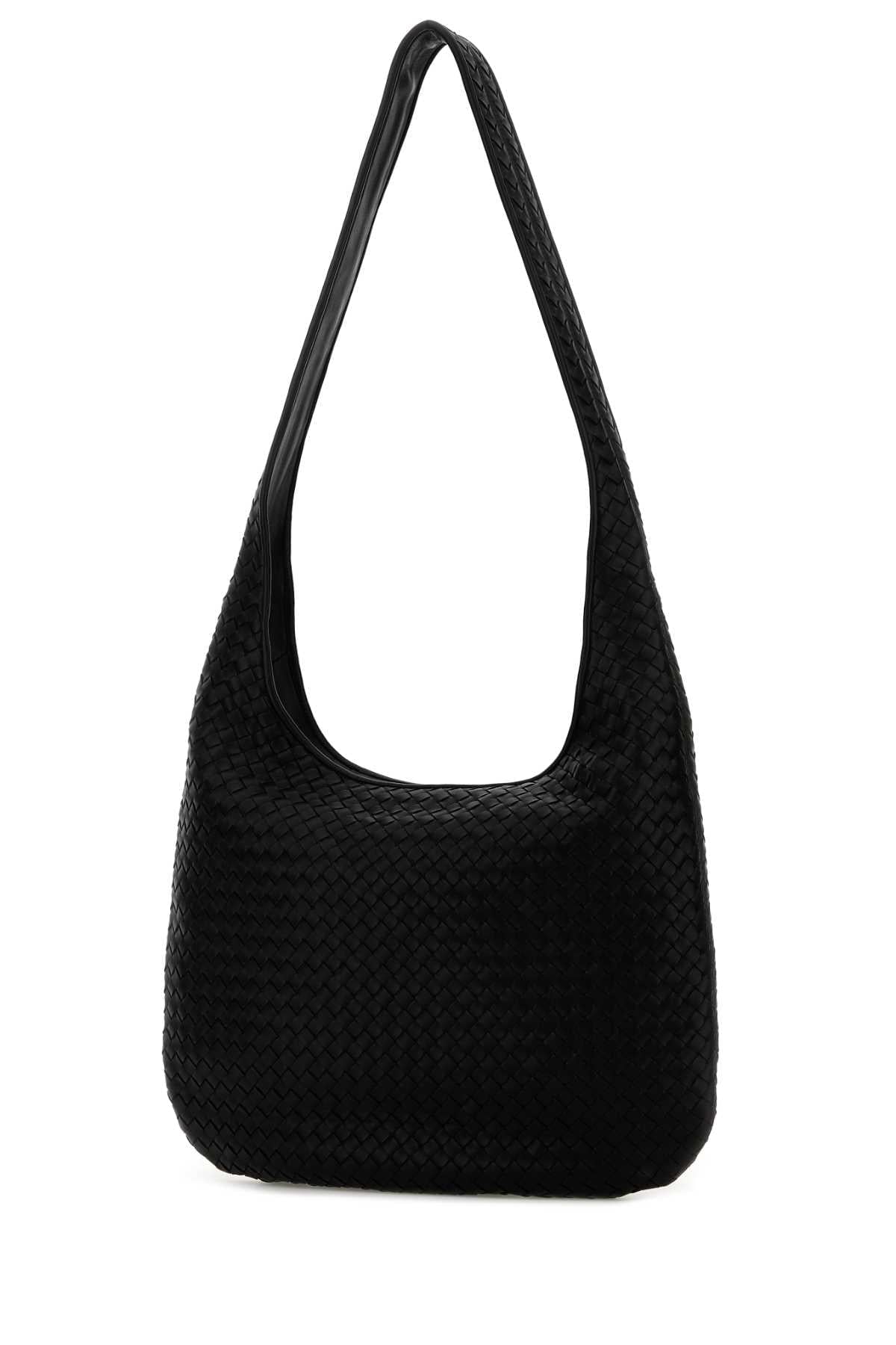 Bottega Veneta Men Black Nappa Leather Crossbody Bag BOTTEGA VENETA