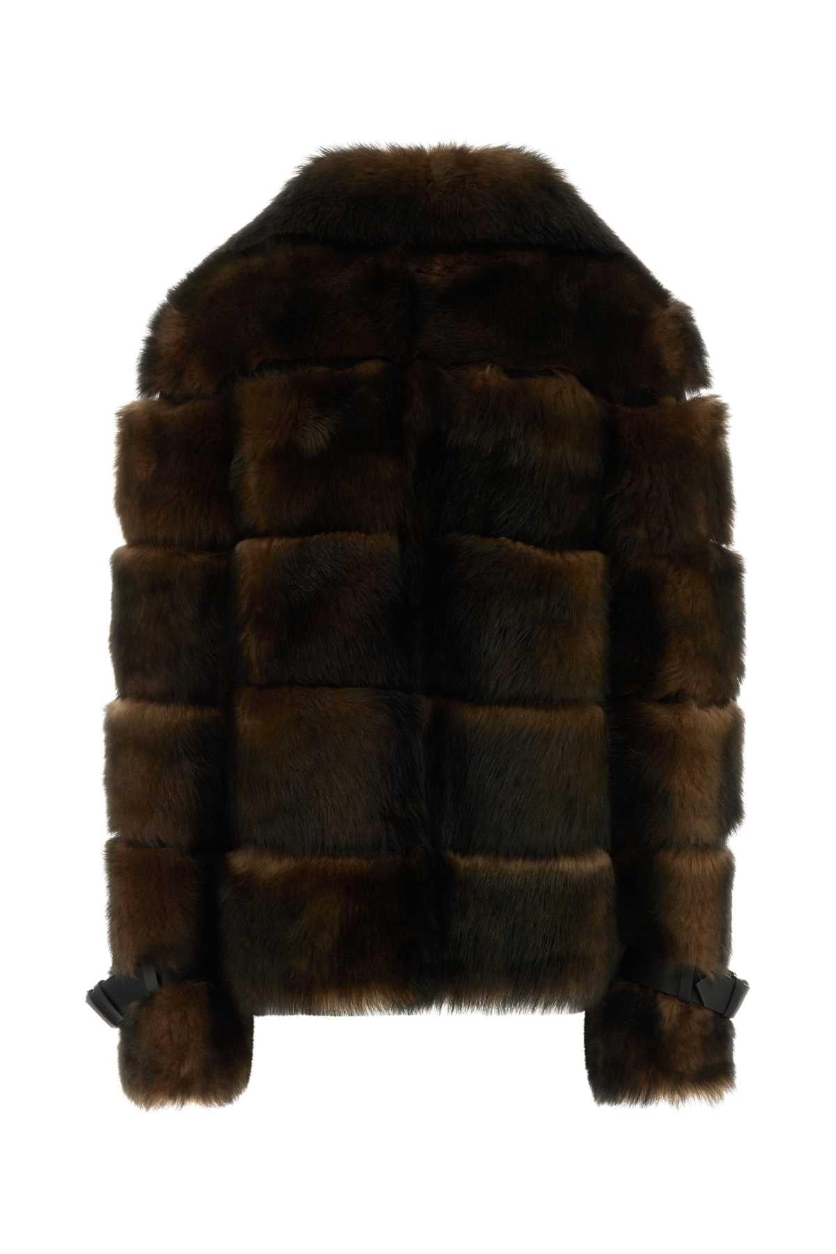 Fendi Women Brown Fur FENDI