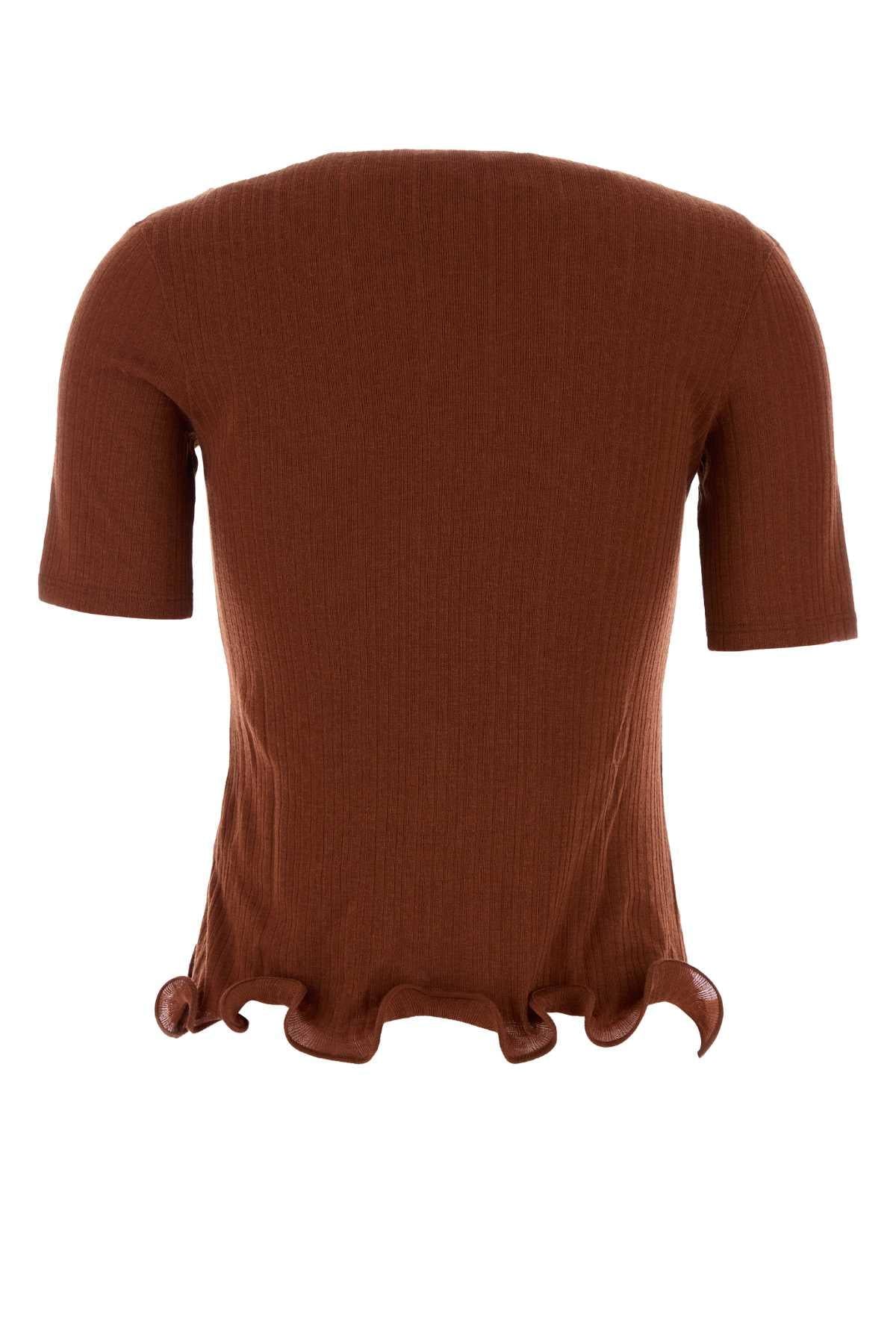Fendi Women Brick Wool Top FENDI