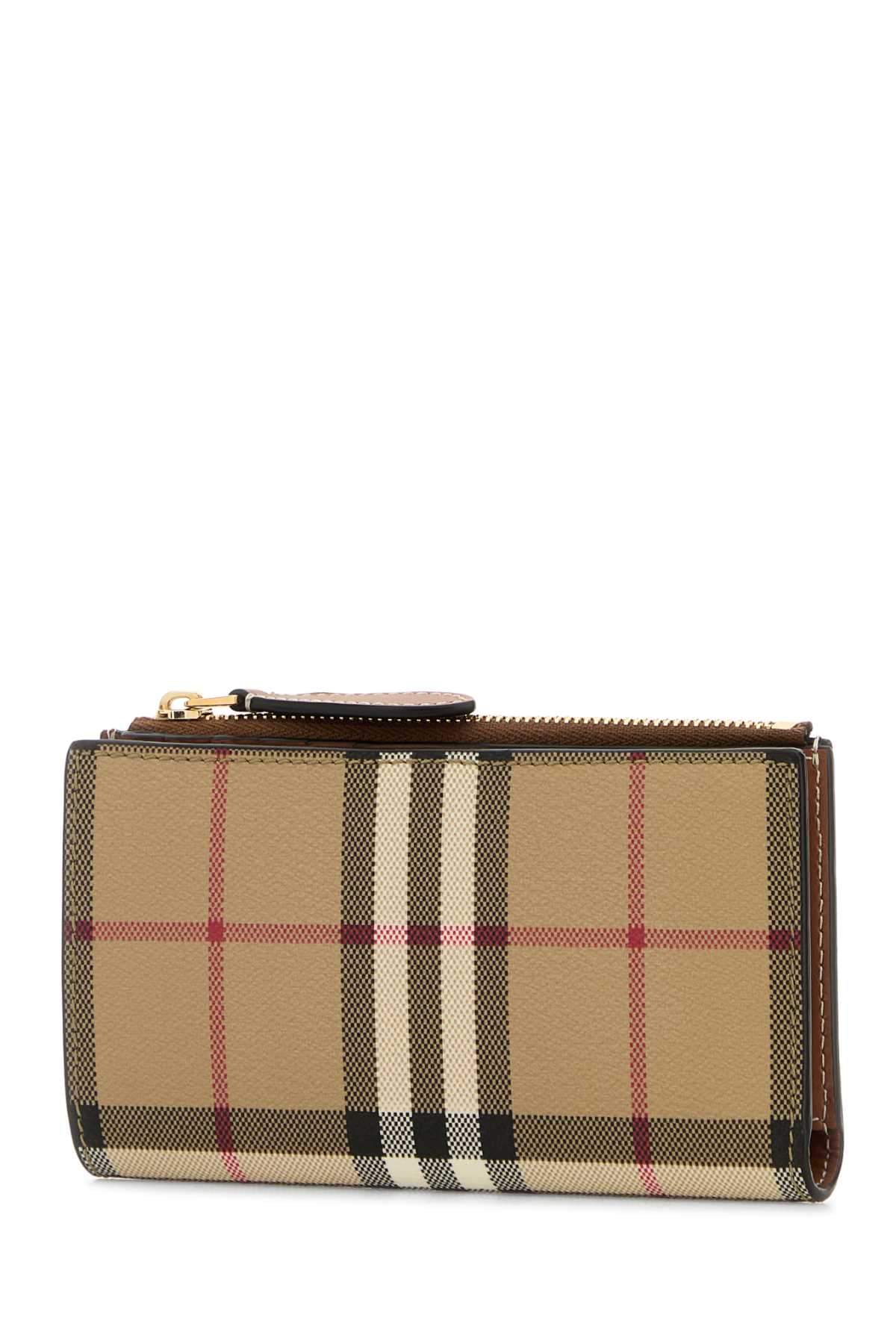Burberry Women Printed Canvas Wallet BURBERRY
