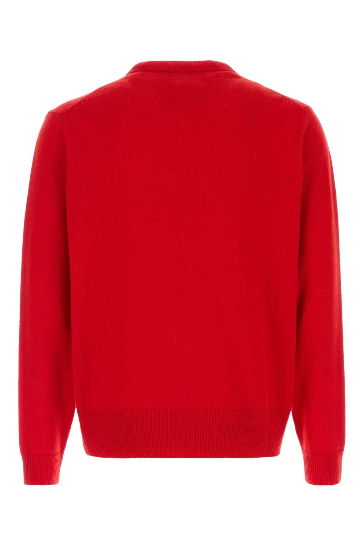 Vivienne Westwood Men Red Wool Blend Alex Sweater VIVIENNE WESTWOOD