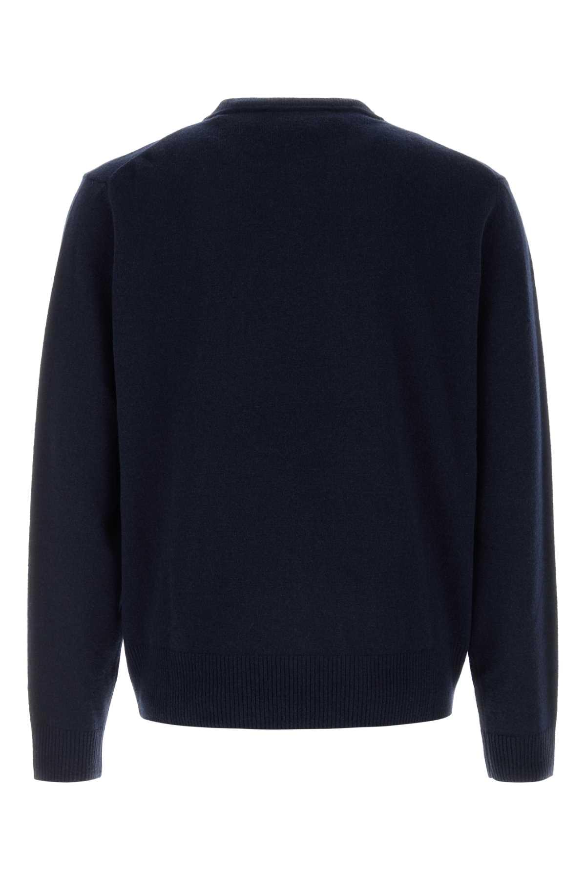 Vivienne Westwood Men Midnight Blue Wool Blend Alex Sweater VIVIENNE WESTWOOD