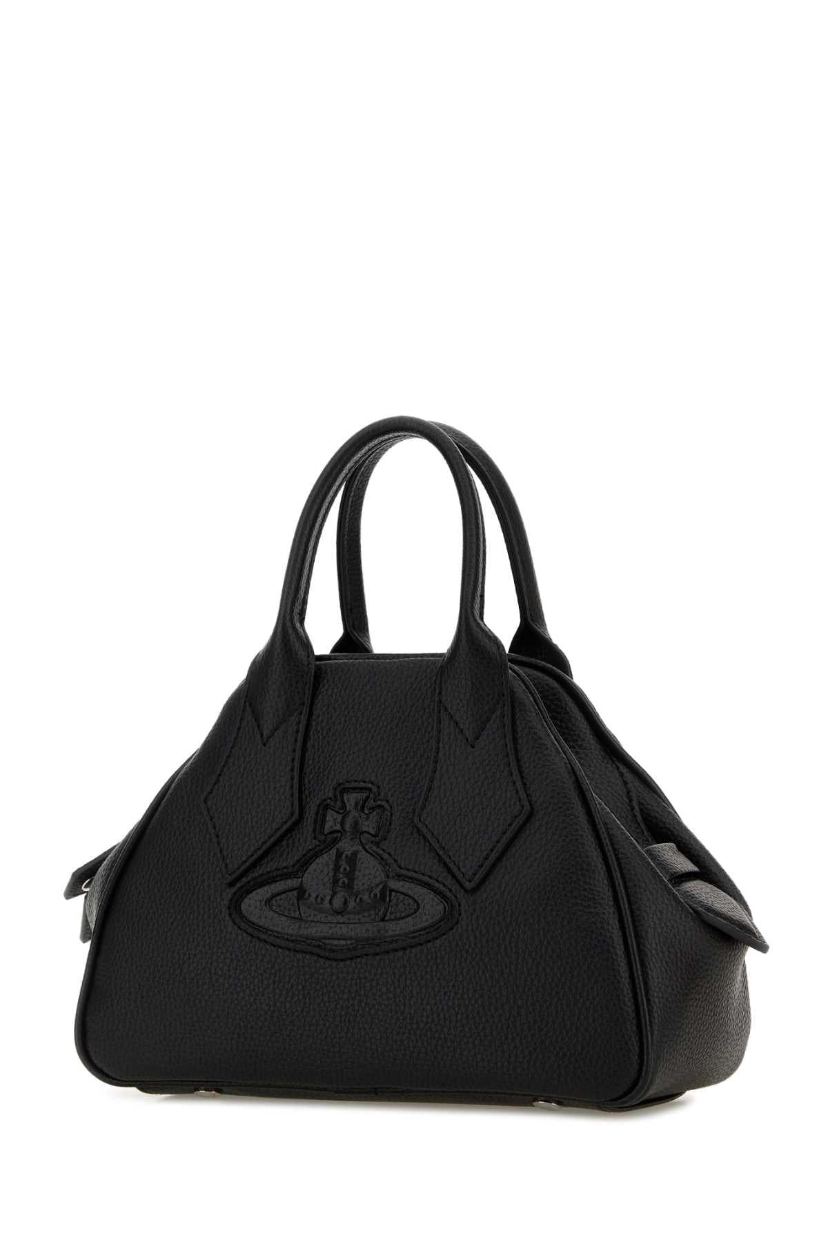 Vivienne Westwood Women Black Leather Small Yasmine Handbag VIVIENNE WESTWOOD
