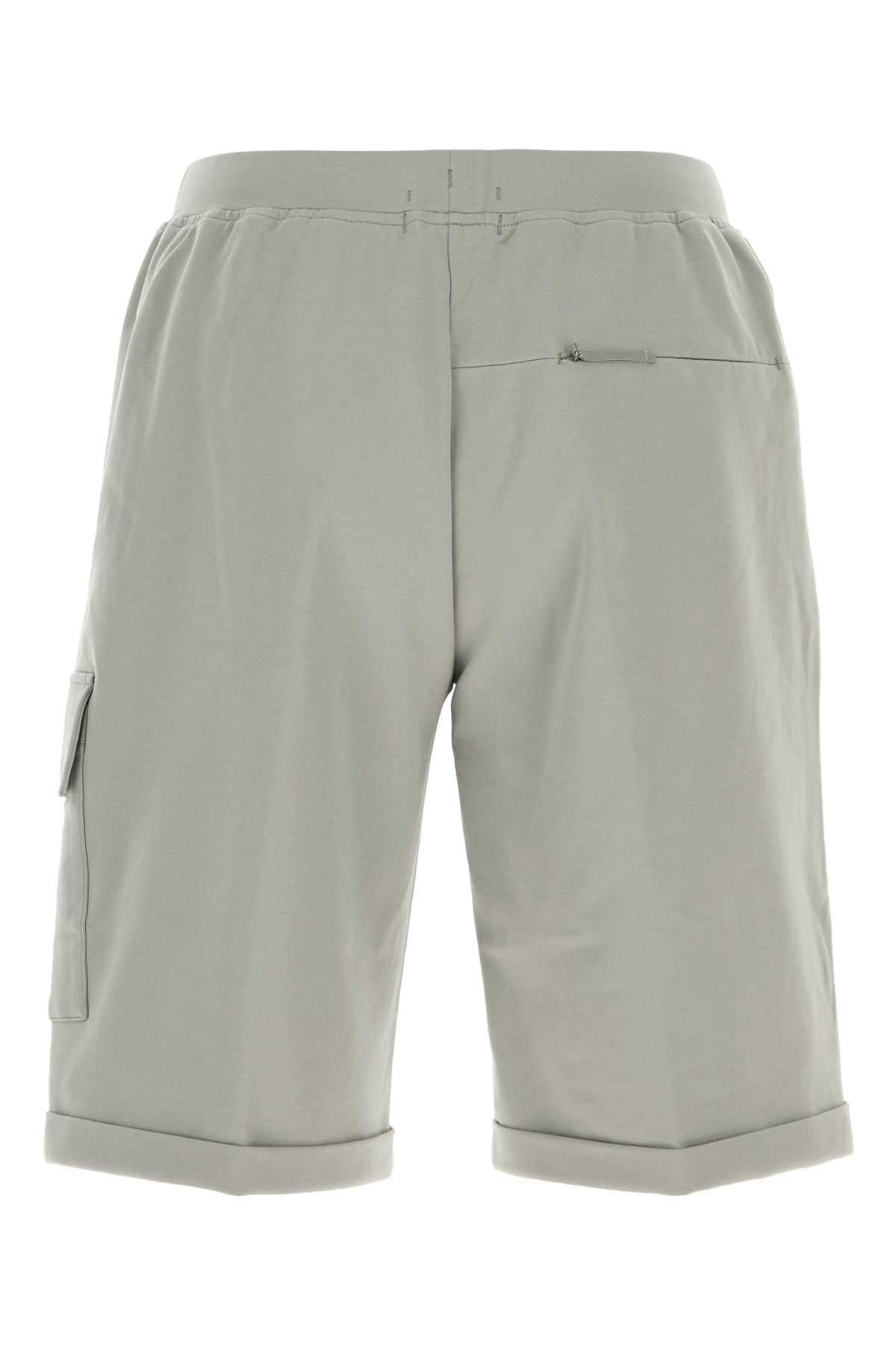 C.P. Company Men Grey Stretch Cotto Bermuda Shorts C.P. COMPANY