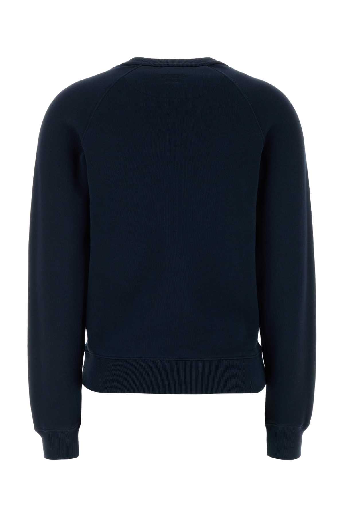 Kenzo Women Navy Blue Cotton Sweatshirt KENZO