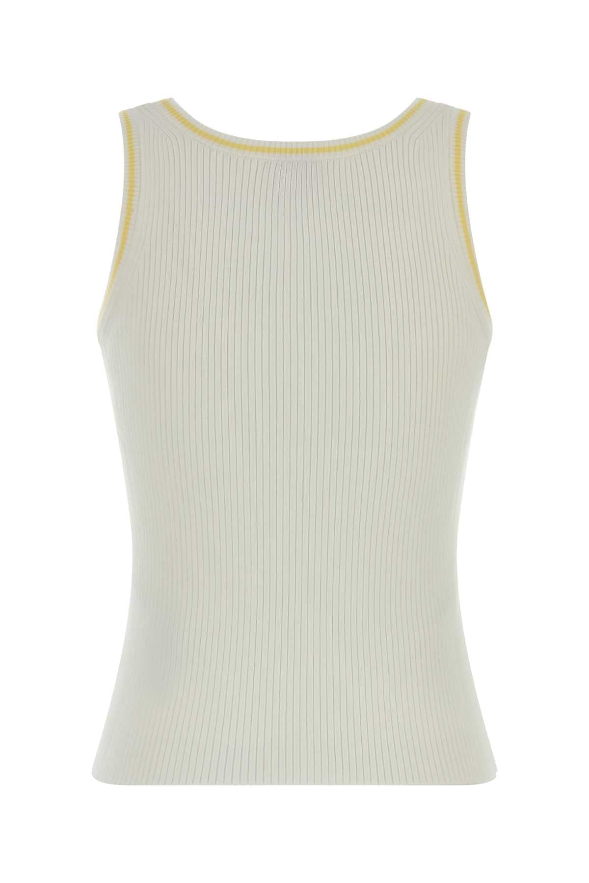 Kenzo Women White Viscose Blend Tank Top KENZO