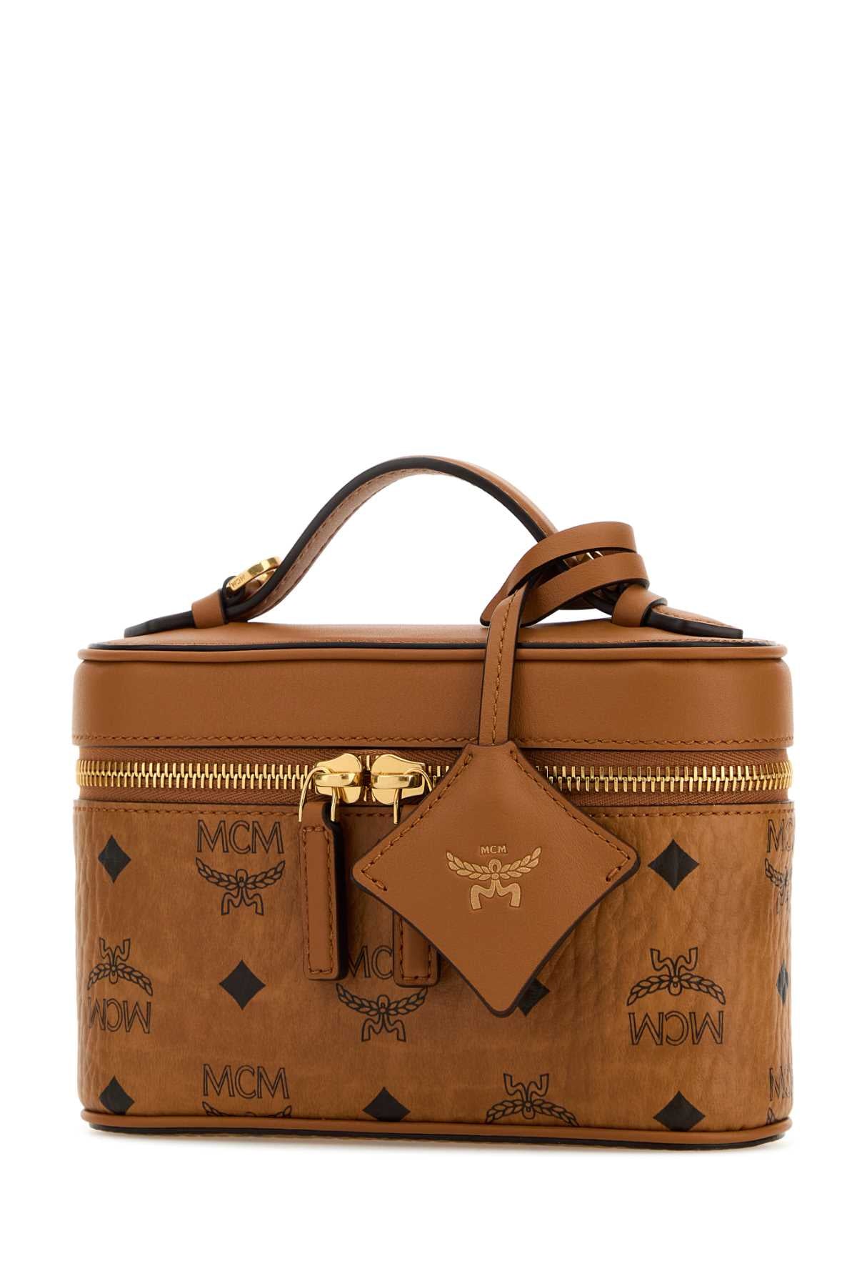 Mcm Women Printed Canvas Aren Handbag MCM