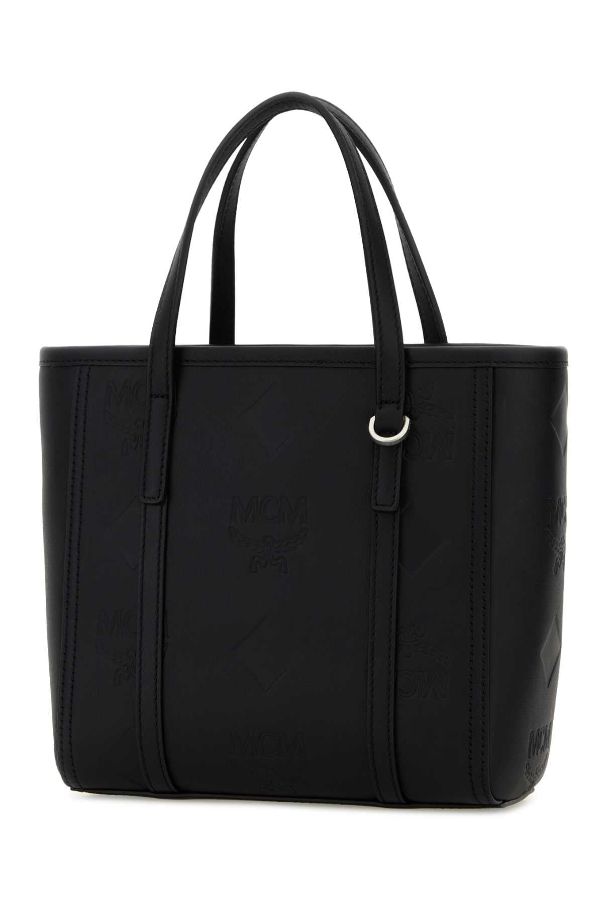 Mcm Women Black Leather Mini Toni Handbag MCM