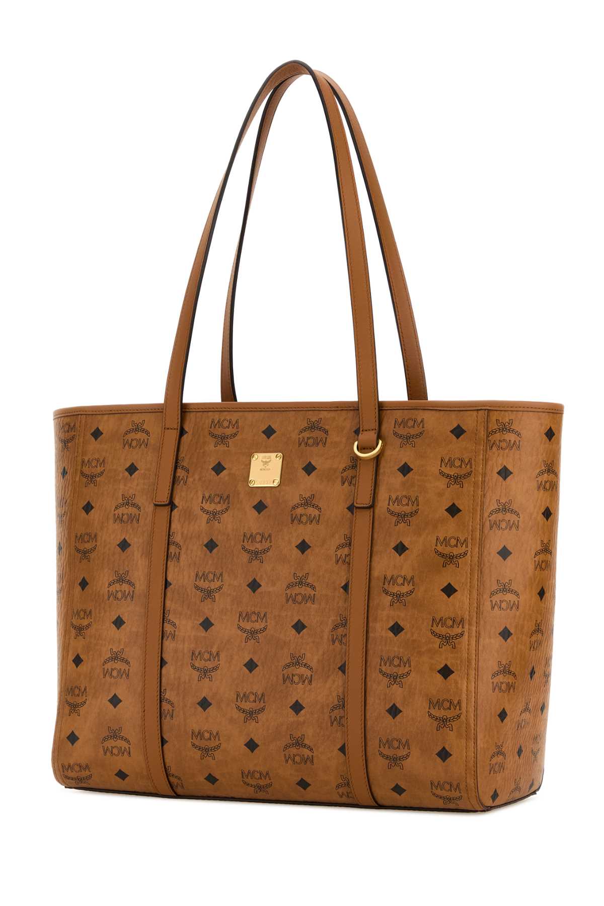 Mcm Women Printed Canvas Toni Shopping Bag MCM