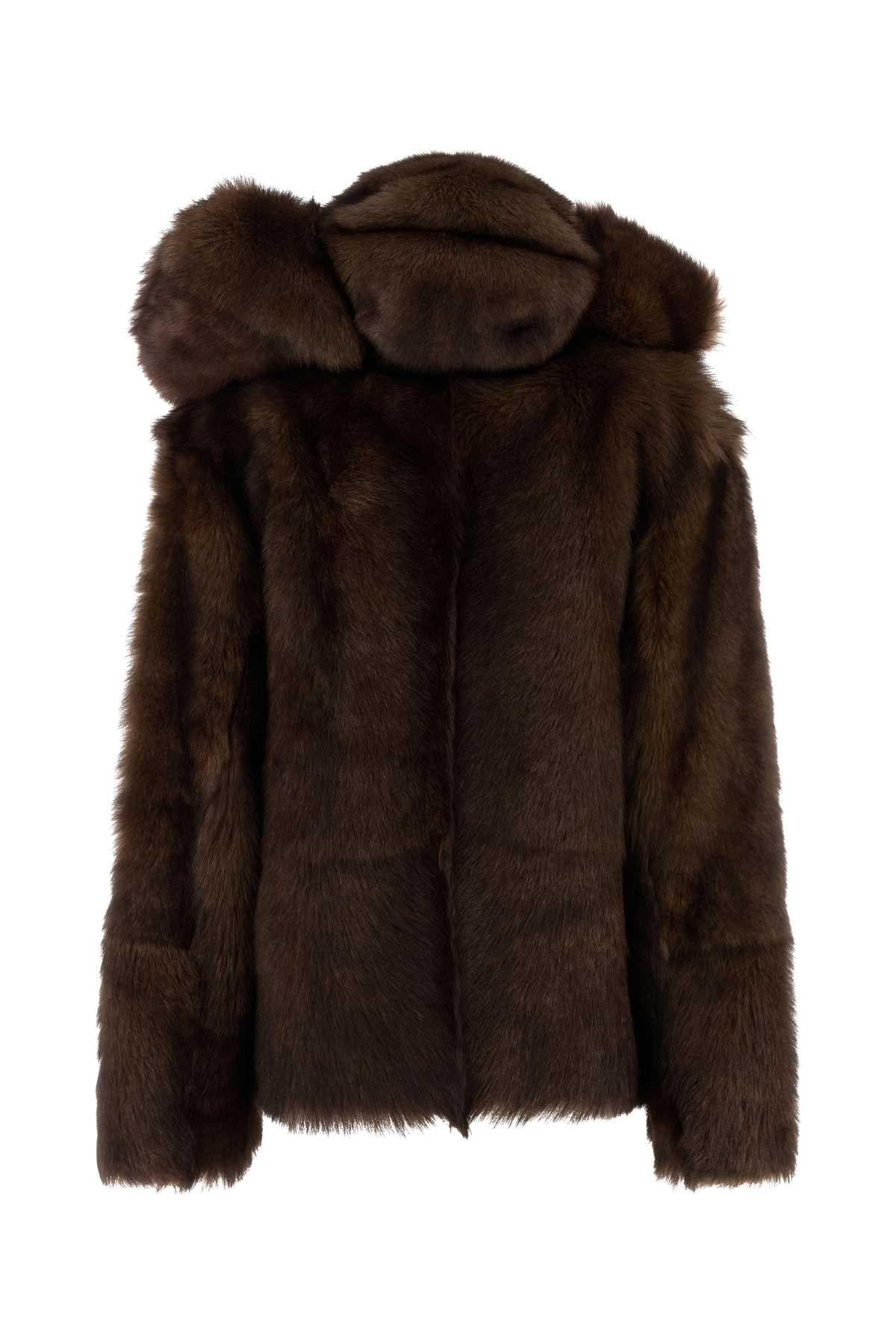 Prada Women Brown Fut PRADA