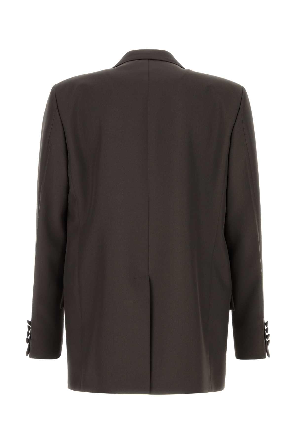 Gucci Men Chocolate Panama Blazer GUCCI