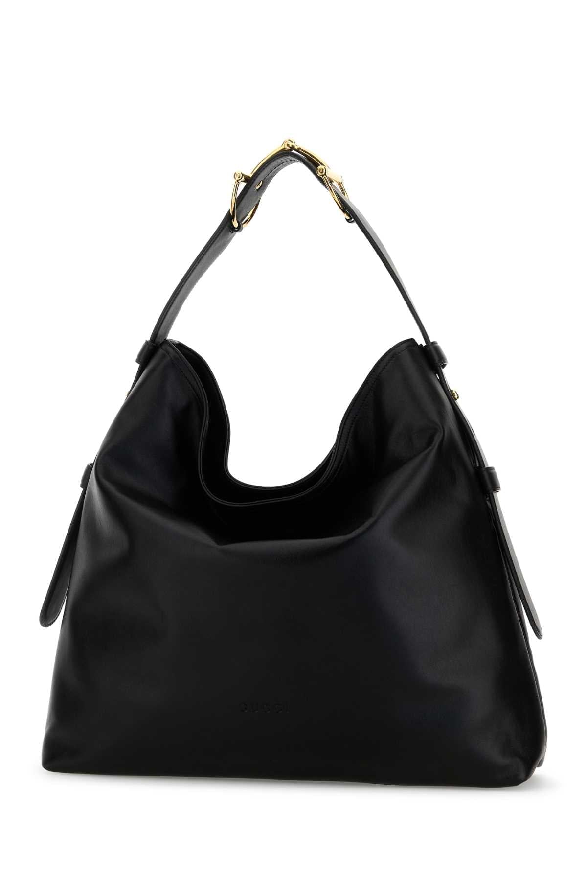 Gucci Women Black Leather Large Gucci Beatrix Shopping Ba GUCCI