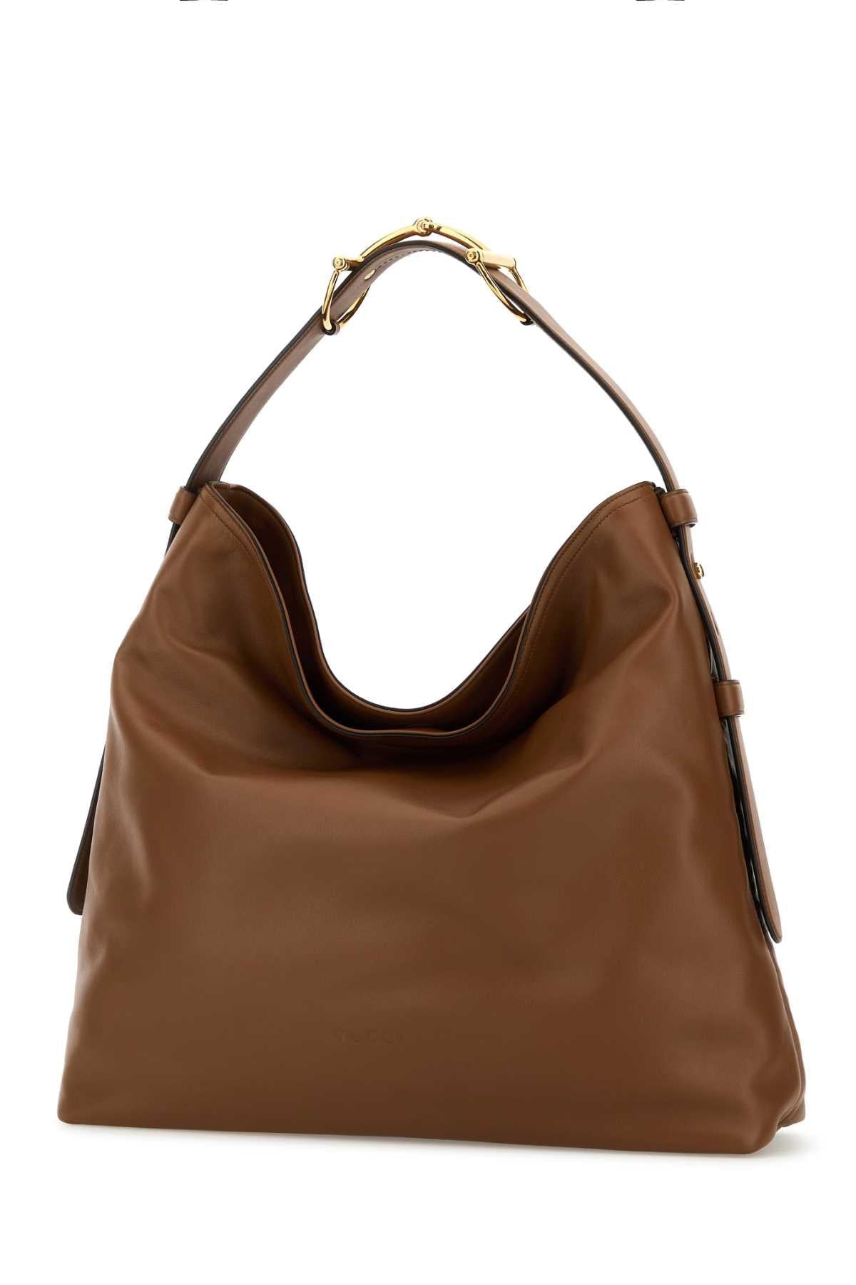 Gucci Women Caramel Leather Large Gucci Beatrix Shopping Bag GUCCI