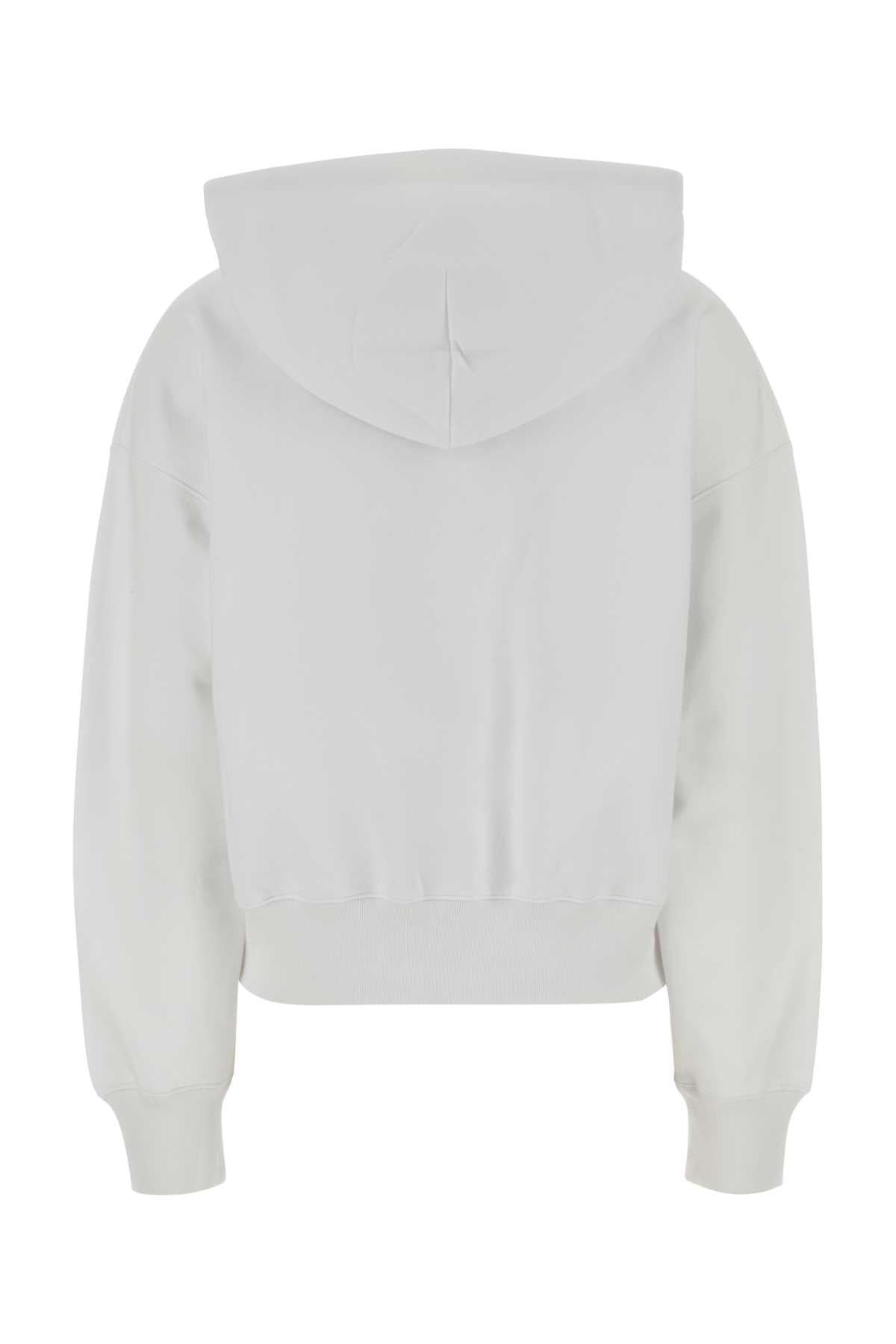 Gucci Women White Cotton Oversize Sweatshirt GUCCI