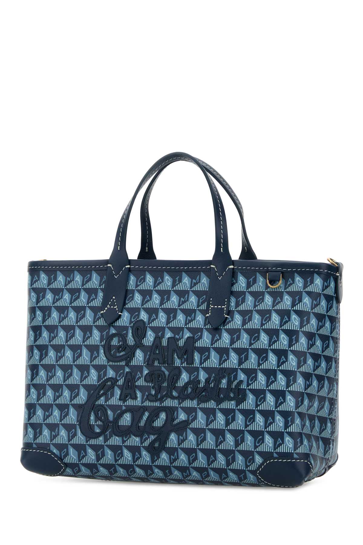 Anya Hindmarch Women Printed Canvas Xs I Am A Plastic Bag Handbag