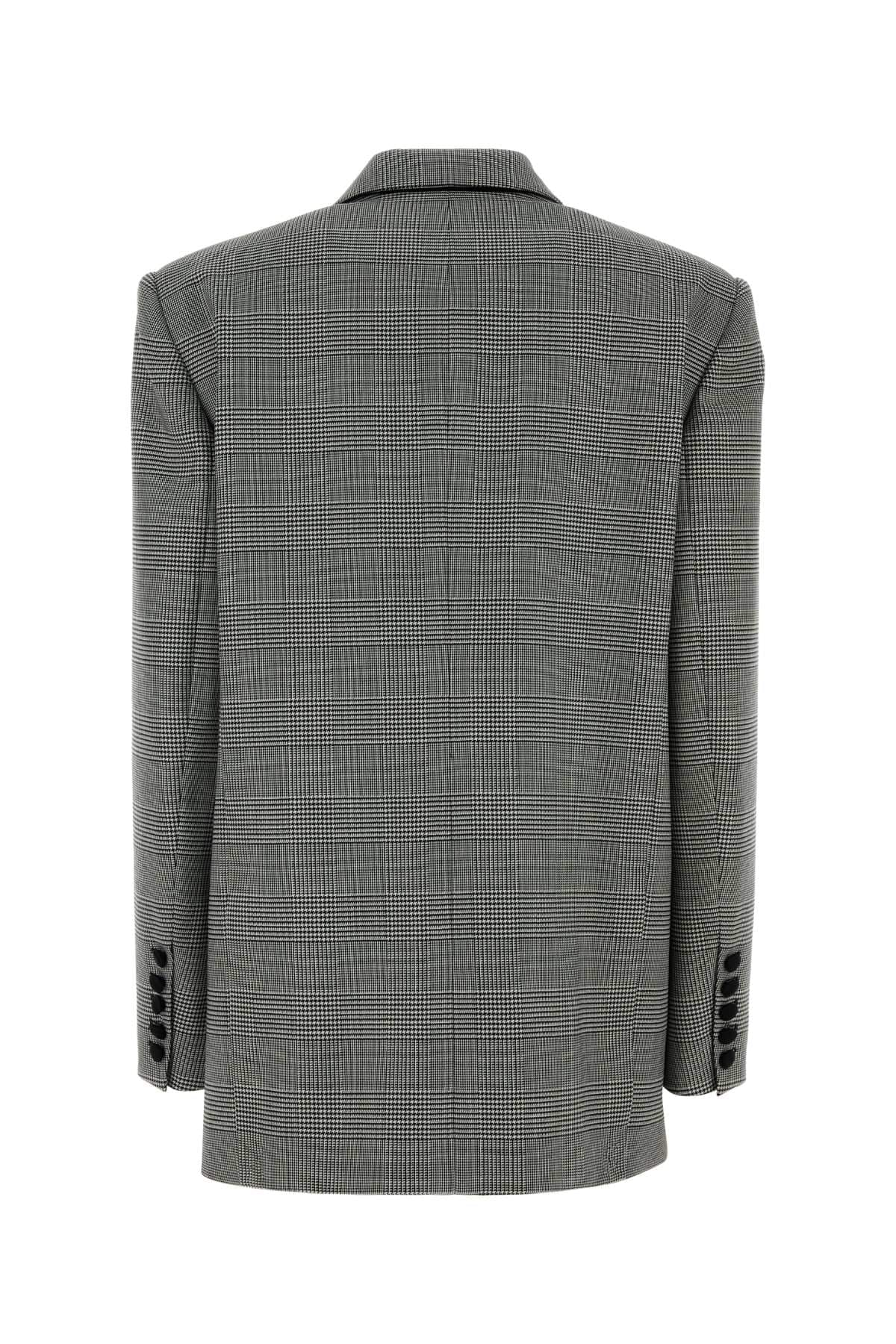 Balmain Women Embroidered Wool Blend Blazer BALMAIN