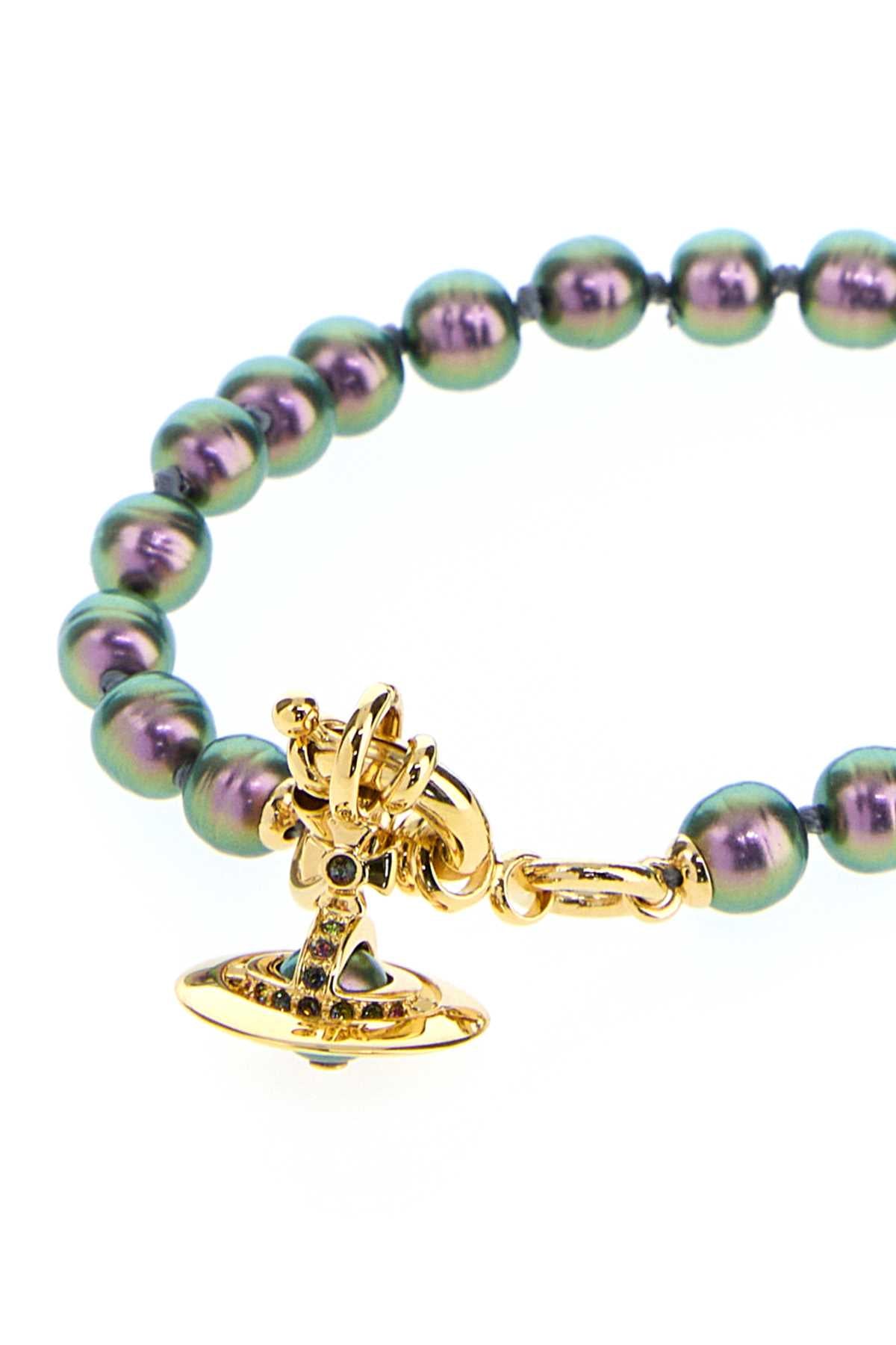 Vivienne Westwood Women Multicolor Pearls Aleksa Bracelet VIVIENNE WESTWOOD