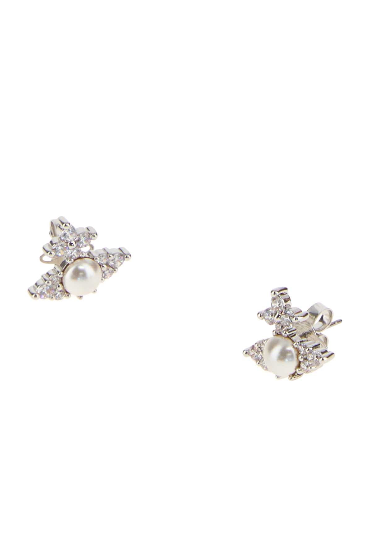 Vivienne Westwood Women Embellished Metal Feodora Earrings VIVIENNE WESTWOOD