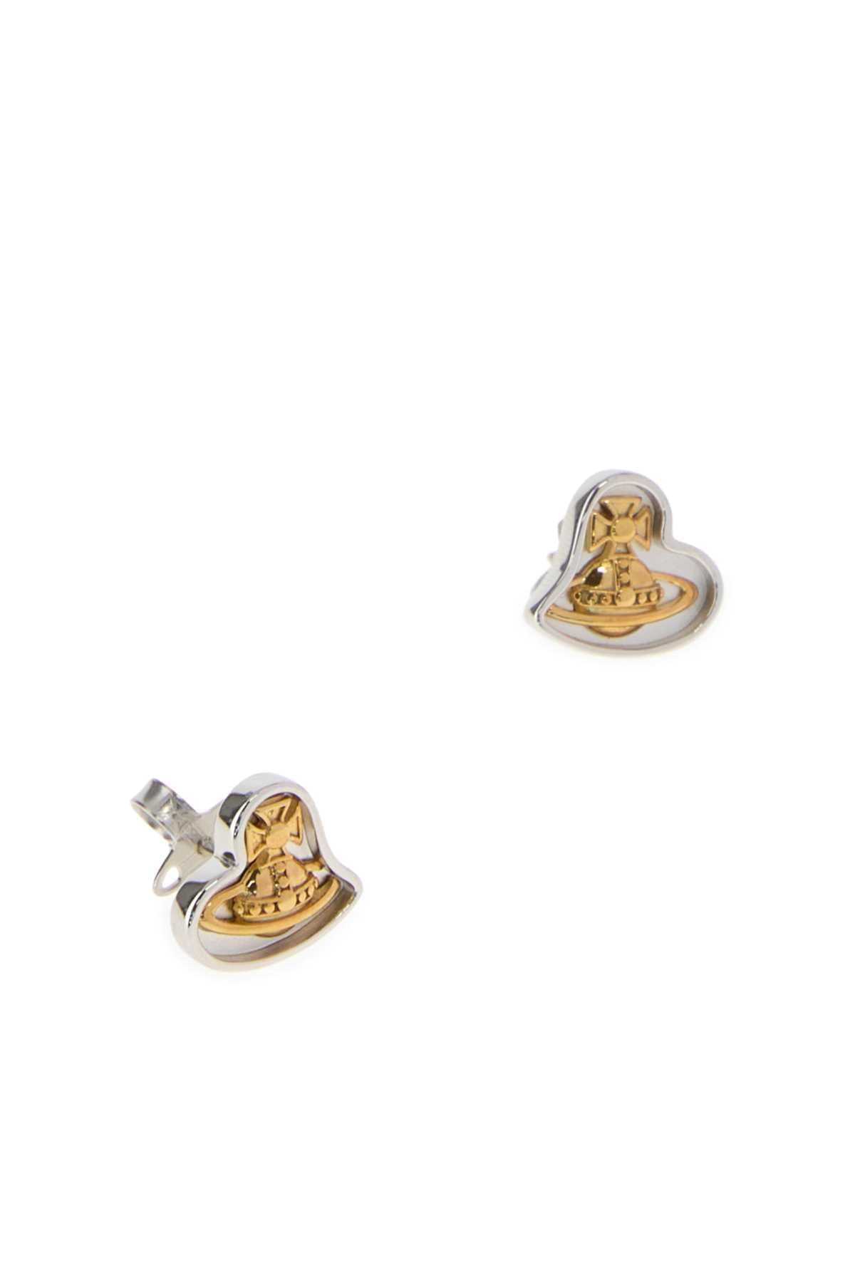 Vivienne Westwood Women Two-Tone Metal Faye Earrings VIVIENNE WESTWOOD