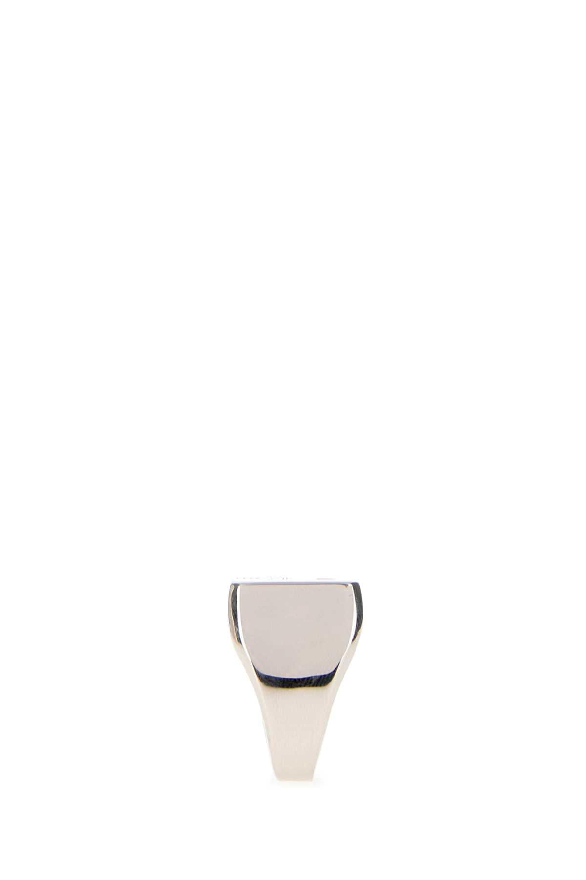 Vivienne Westwood Women Silver Metal Carlo Ring VIVIENNE WESTWOOD