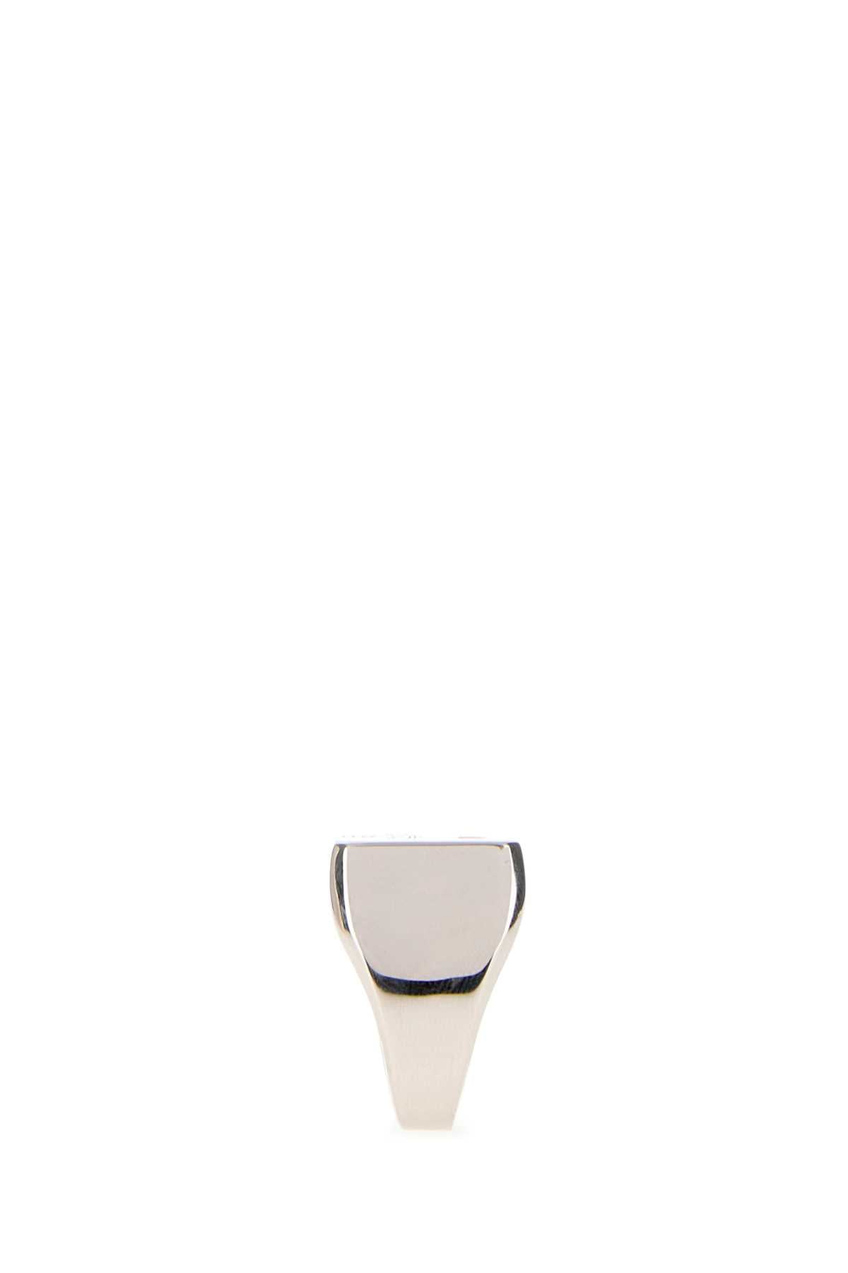 Vivienne Westwood Women Silver Metal Carlo Ring VIVIENNE WESTWOOD