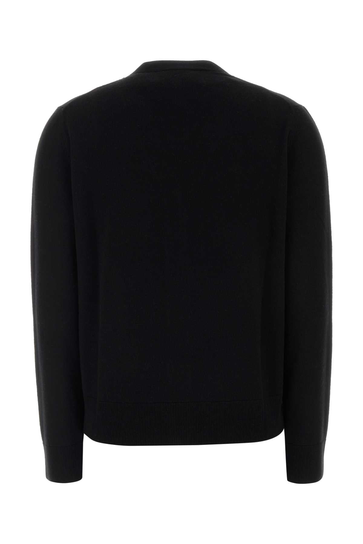 S Maxmara Women Black Wool Ribes Cardigan S MAX MARA